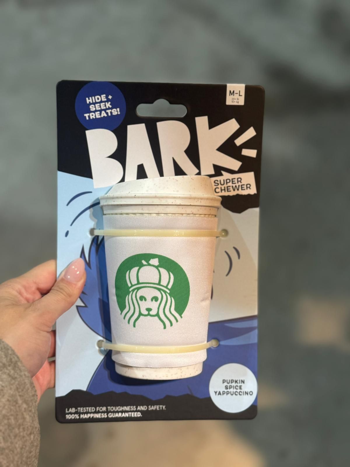 De product foto voor BARK Pupkin spice cappucino