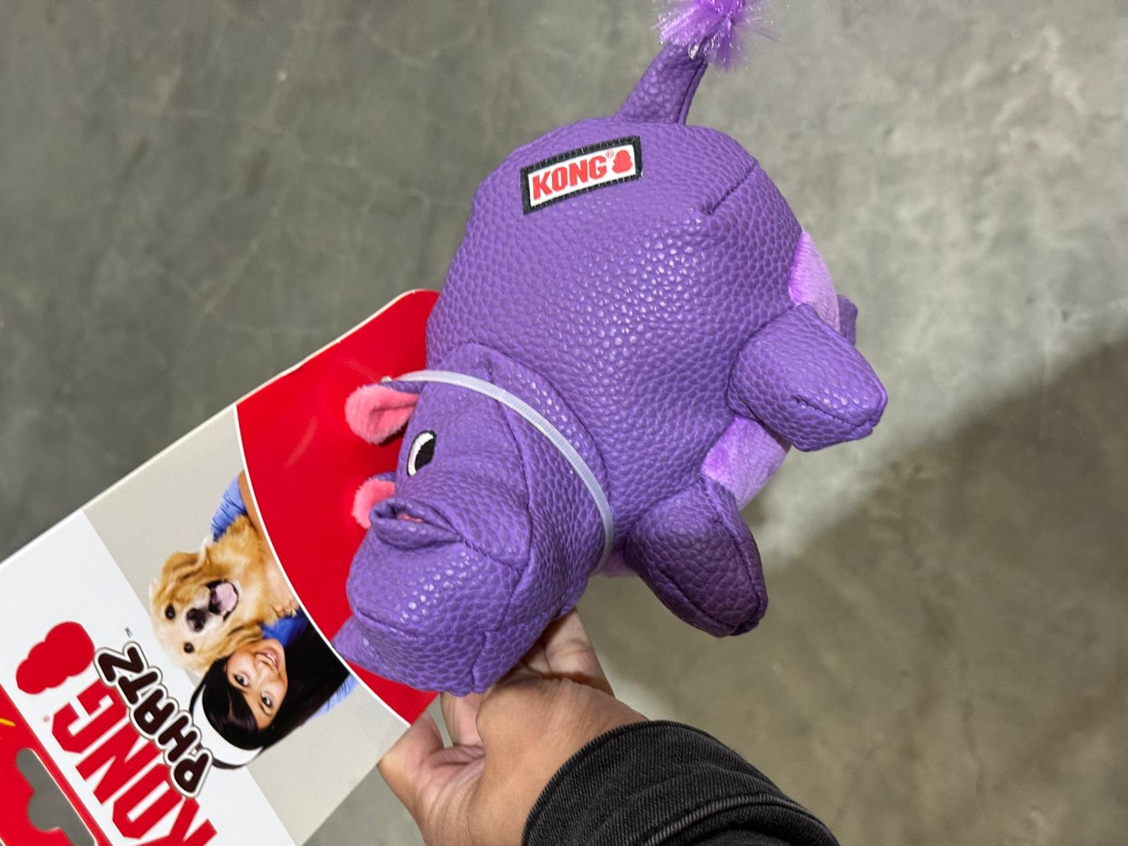 De derde product foto voor Kong Phatz Hippo Nijlpaard Paars