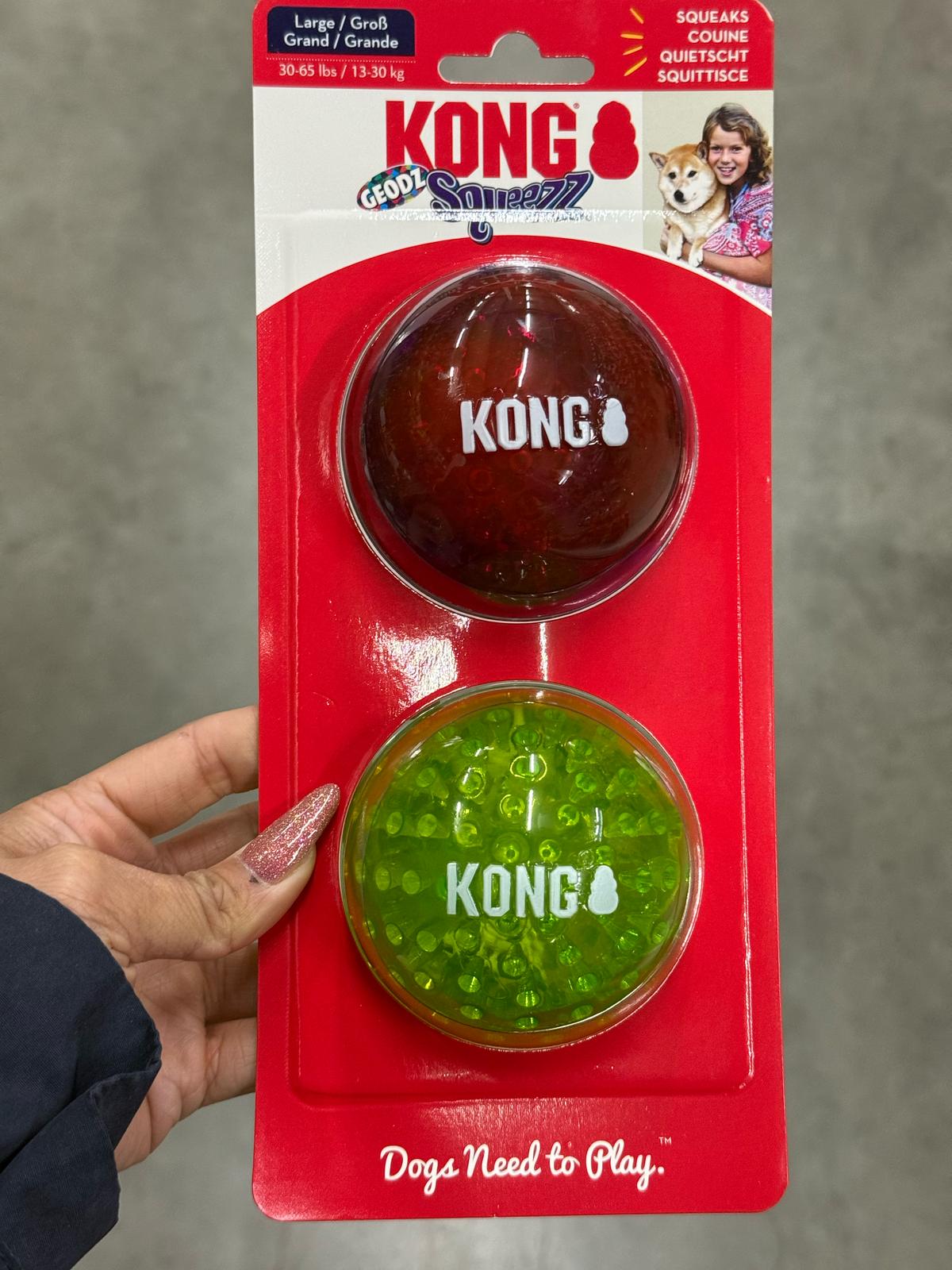 De eerste product foto voor het gerelateerde product KONG Squeezz Geodz
