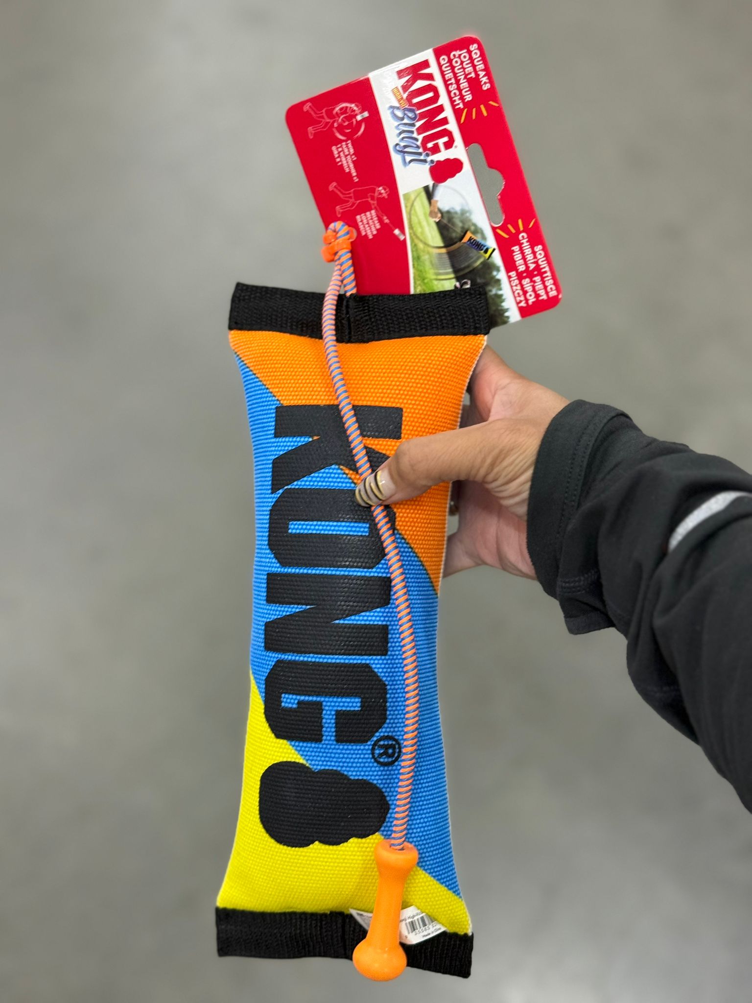 De derde product foto voor Kong High-Viz Bunji Bumper