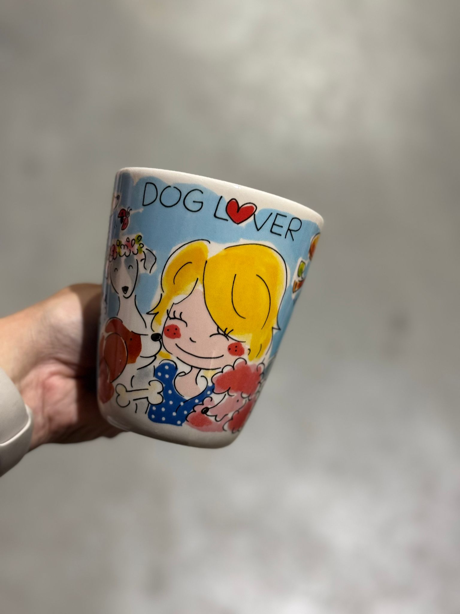 De tweede product foto voor Blond amsterdam mok dog lover