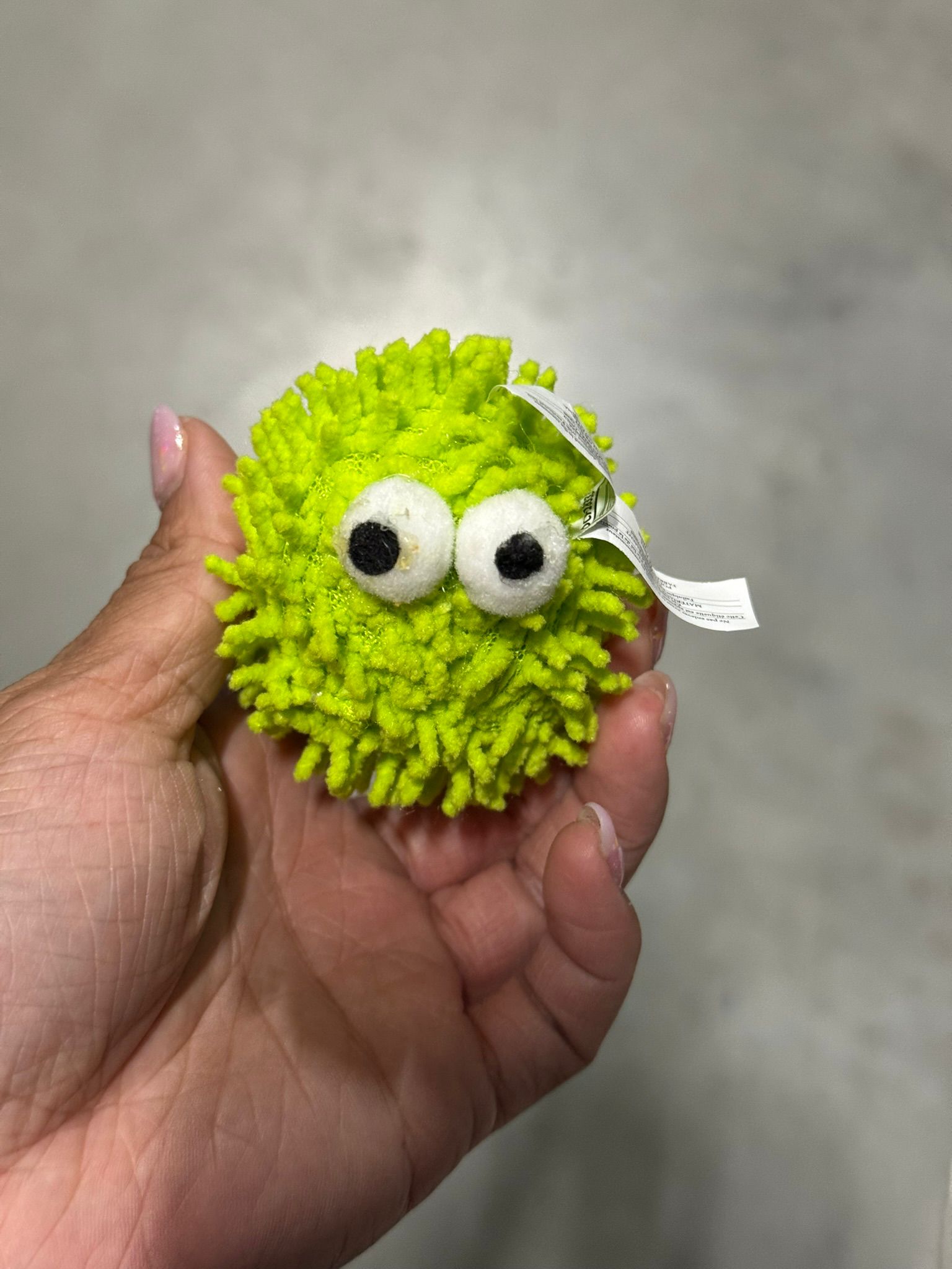 De tweede product foto voor Fofos Bal Gezicht Met Ratel