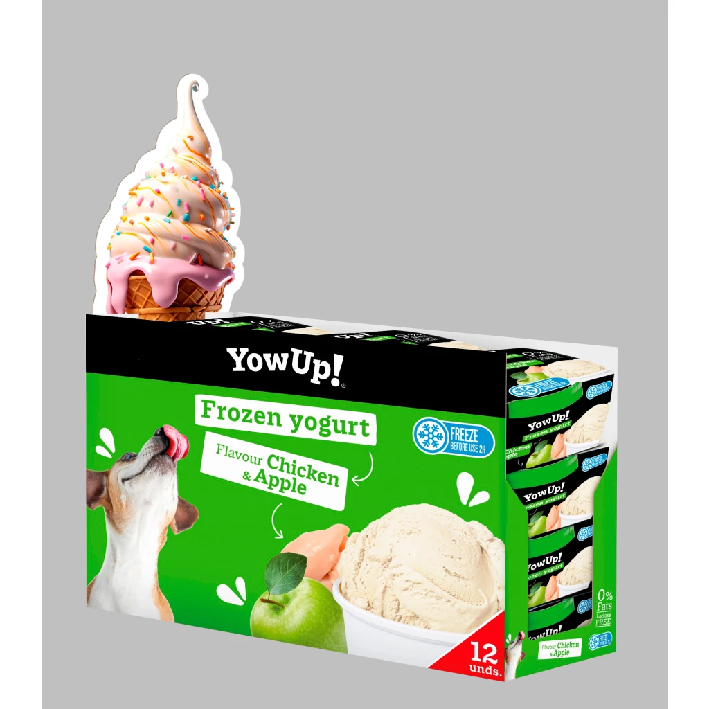 De tweede product foto voor YowUp! Frozen Yoghurt Chicken & Apple
