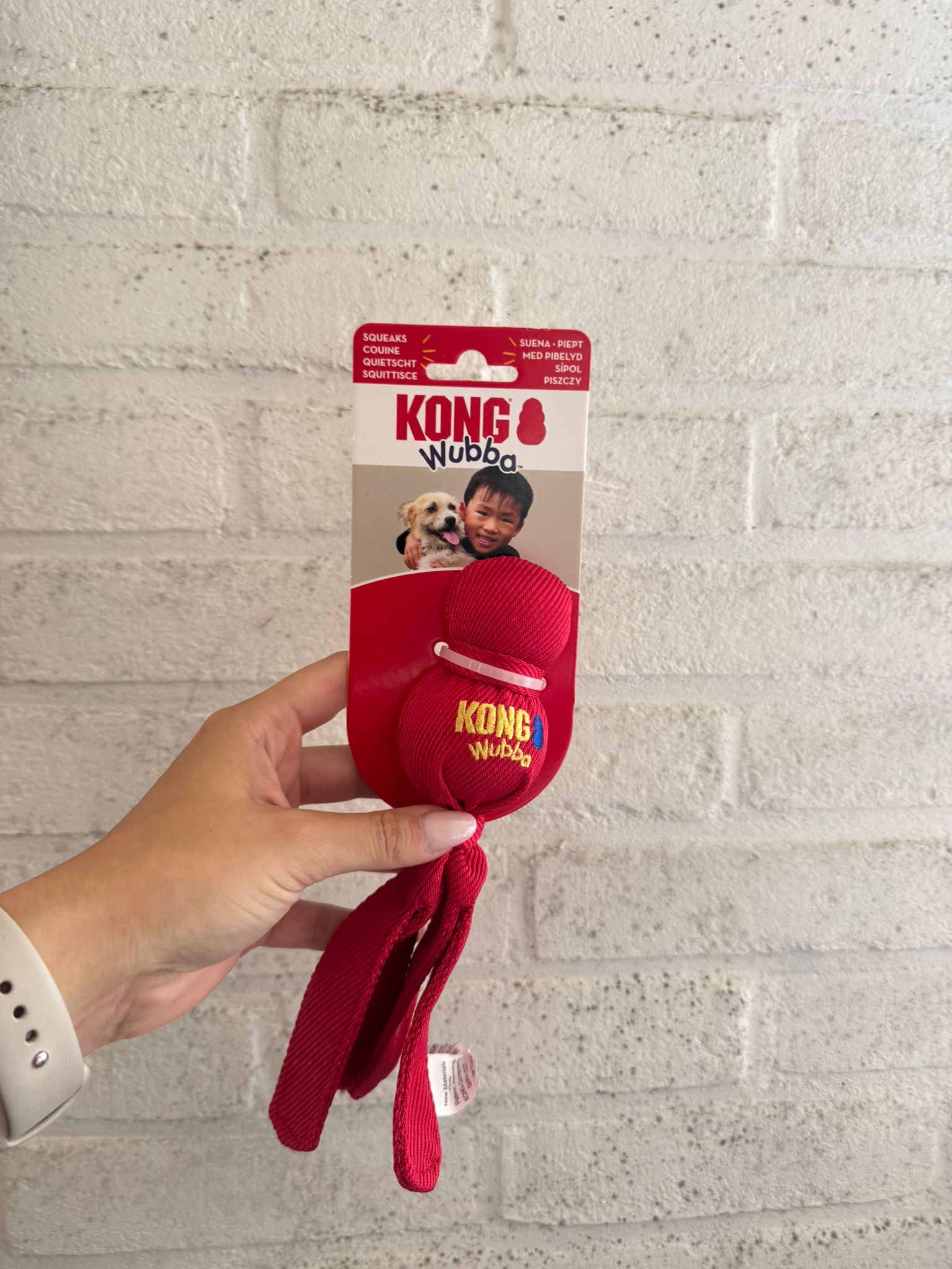 De product foto voor Kong wubba assorti