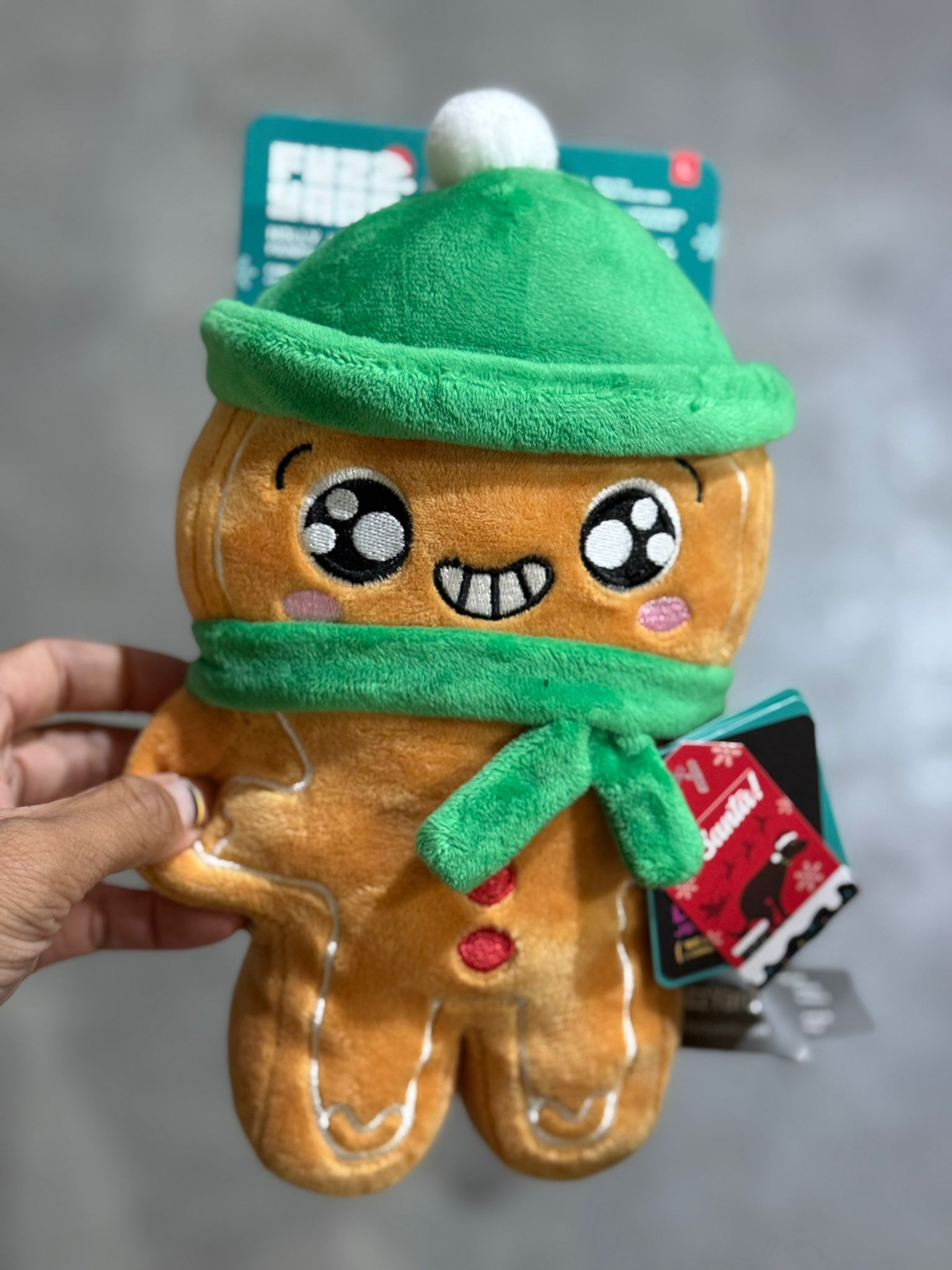 De derde product foto voor Fuzzyard Holly Jolly Chillybread