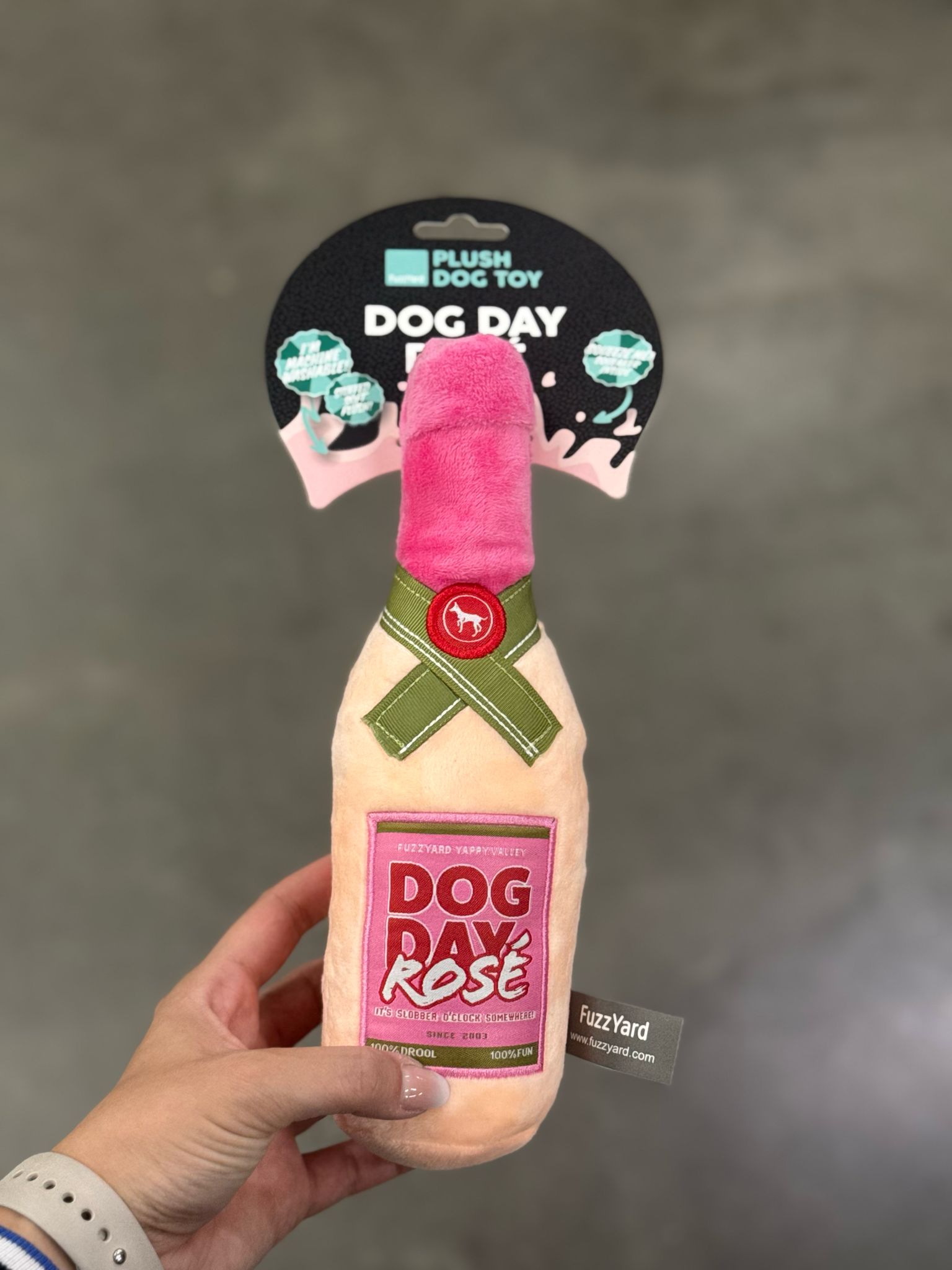 De product foto voor FuzzYard Dog Day Rose Pluche