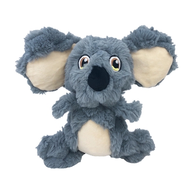 De tweede product foto voor Kong Scrumpleez Koala Pluche Met Piep Grijs