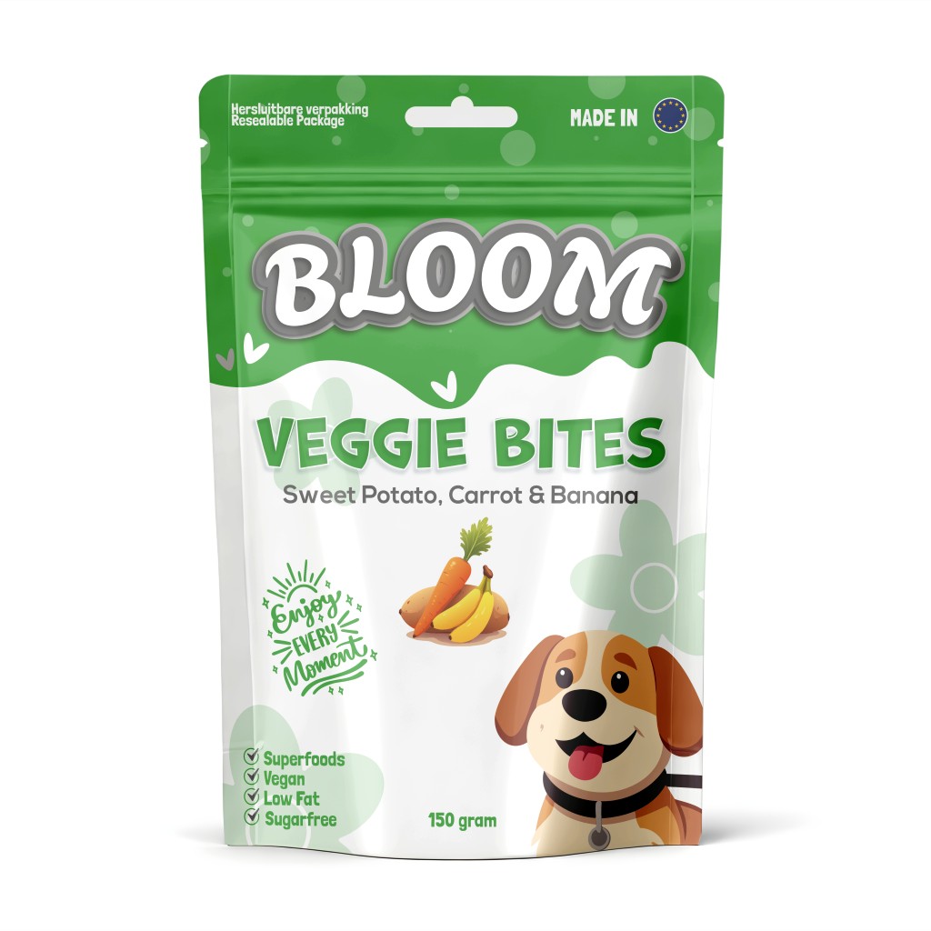 De product foto voor Bloom Veggie Bites – Sweet Potato, Carrot, Banana