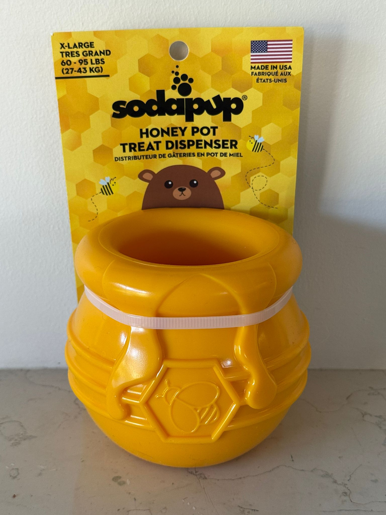 De vierde product foto voor Sodapup PUP-X Honey Pot Extra Large