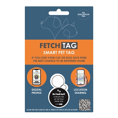 De product foto voor Fetch Tag Smart Pet Tag