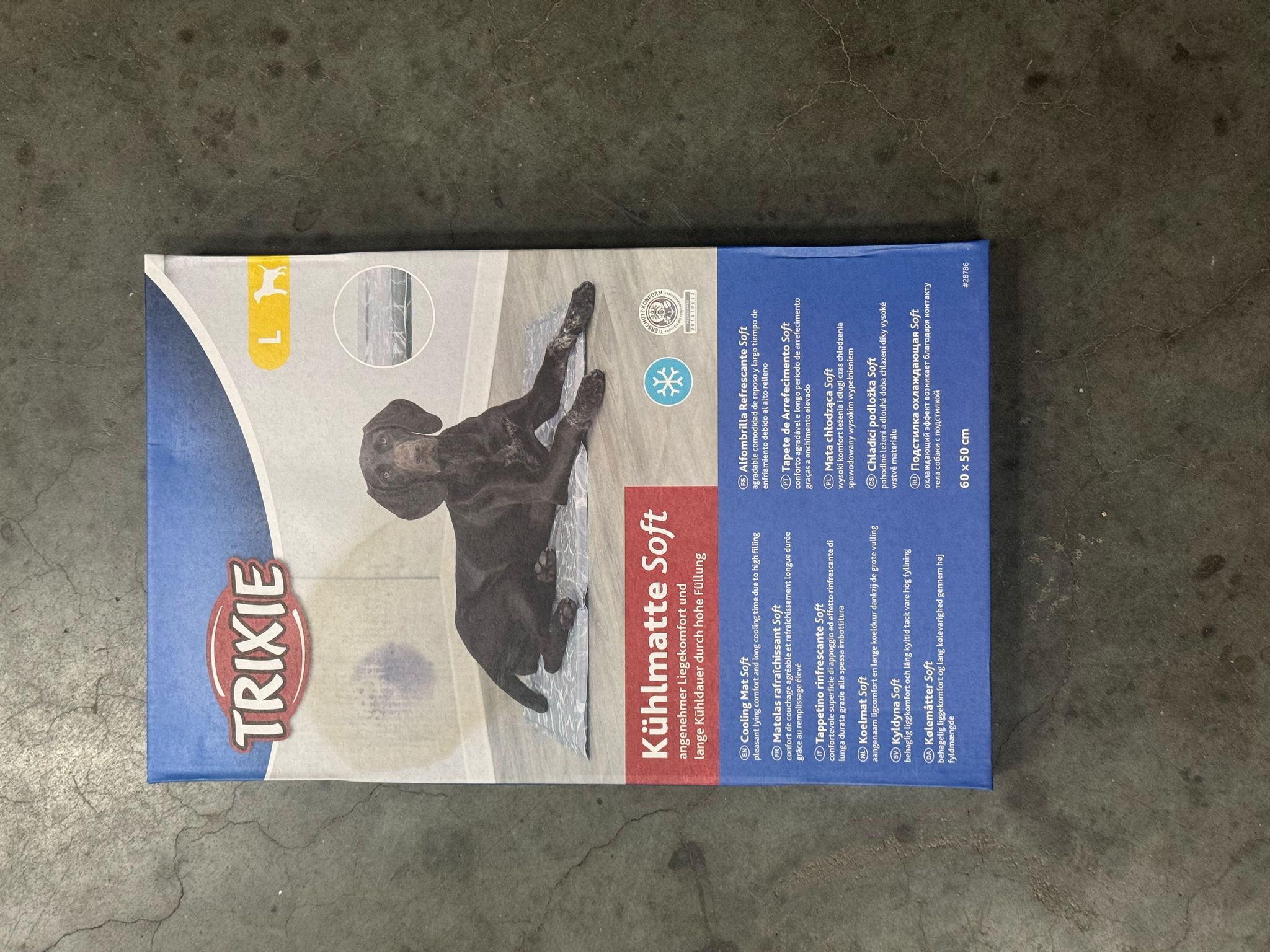 De tweede product foto voor Cooling mat grijs