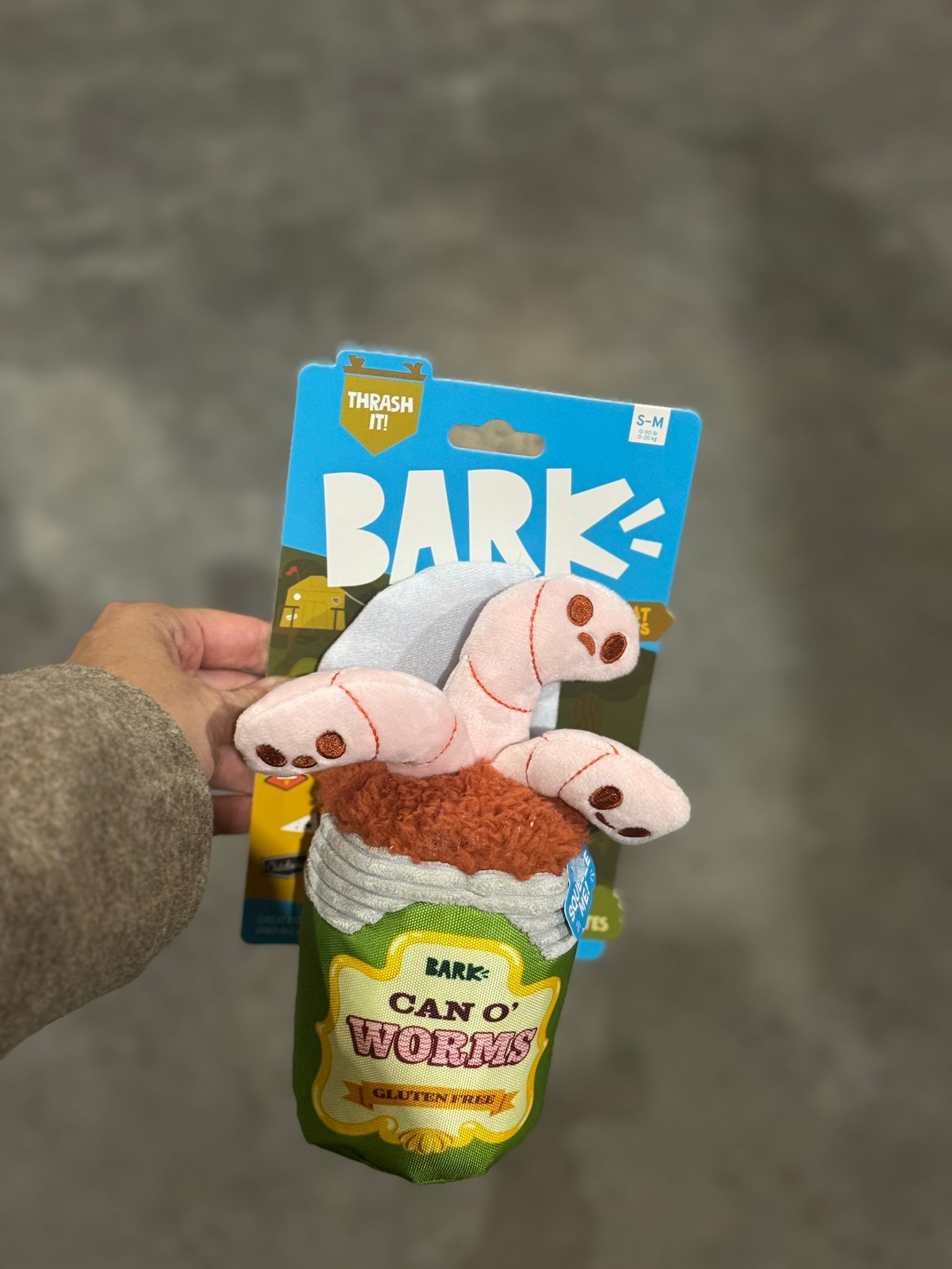 De product foto voor BARK Live bait bites blik wormen