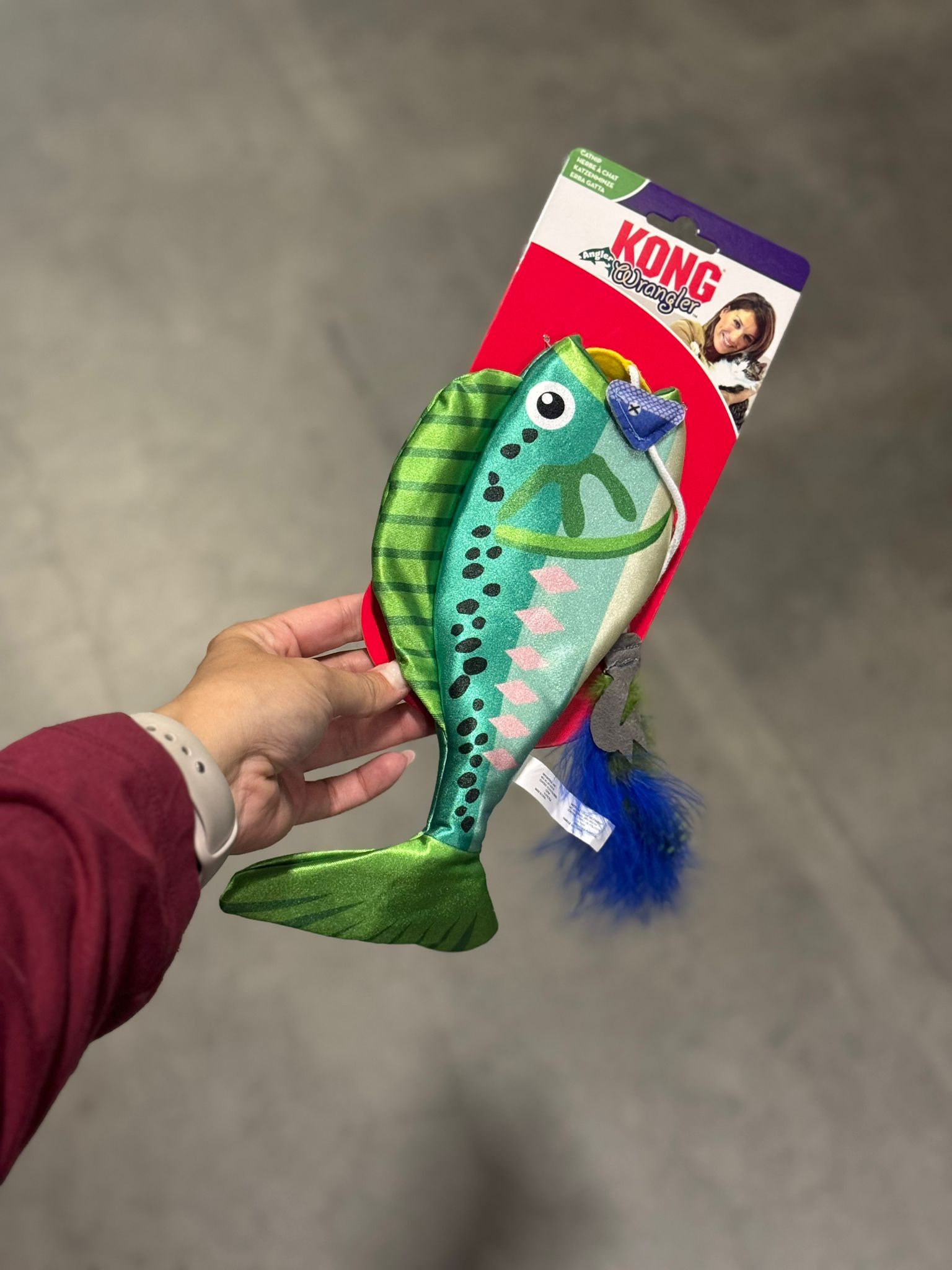 De vierde product foto voor Kong Wrangler Angler Fish