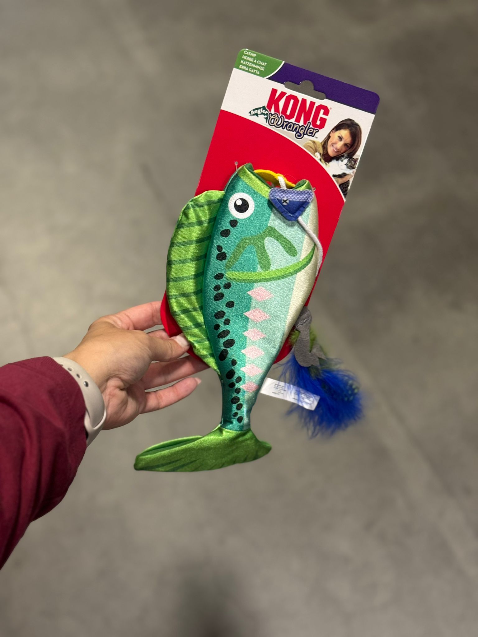De product foto voor Kong Wrangler Angler Fish
