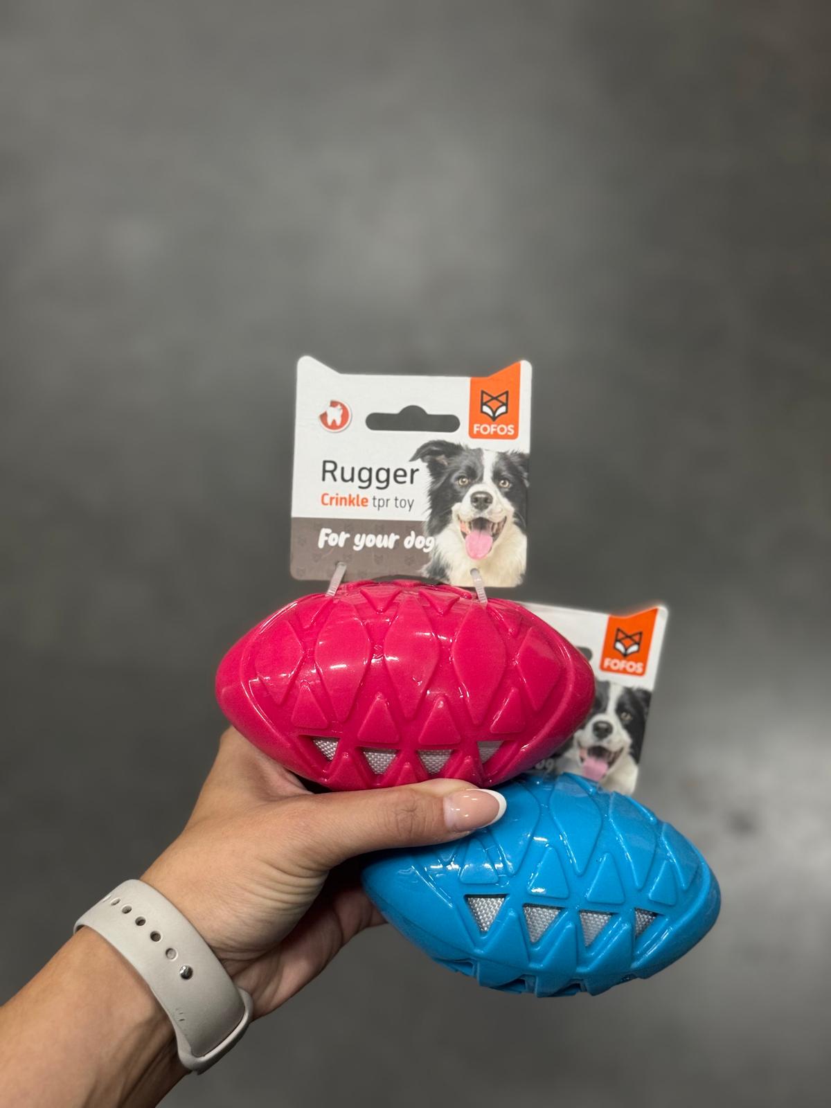 De derde product foto voor Fofos Crunch Rugbybal
