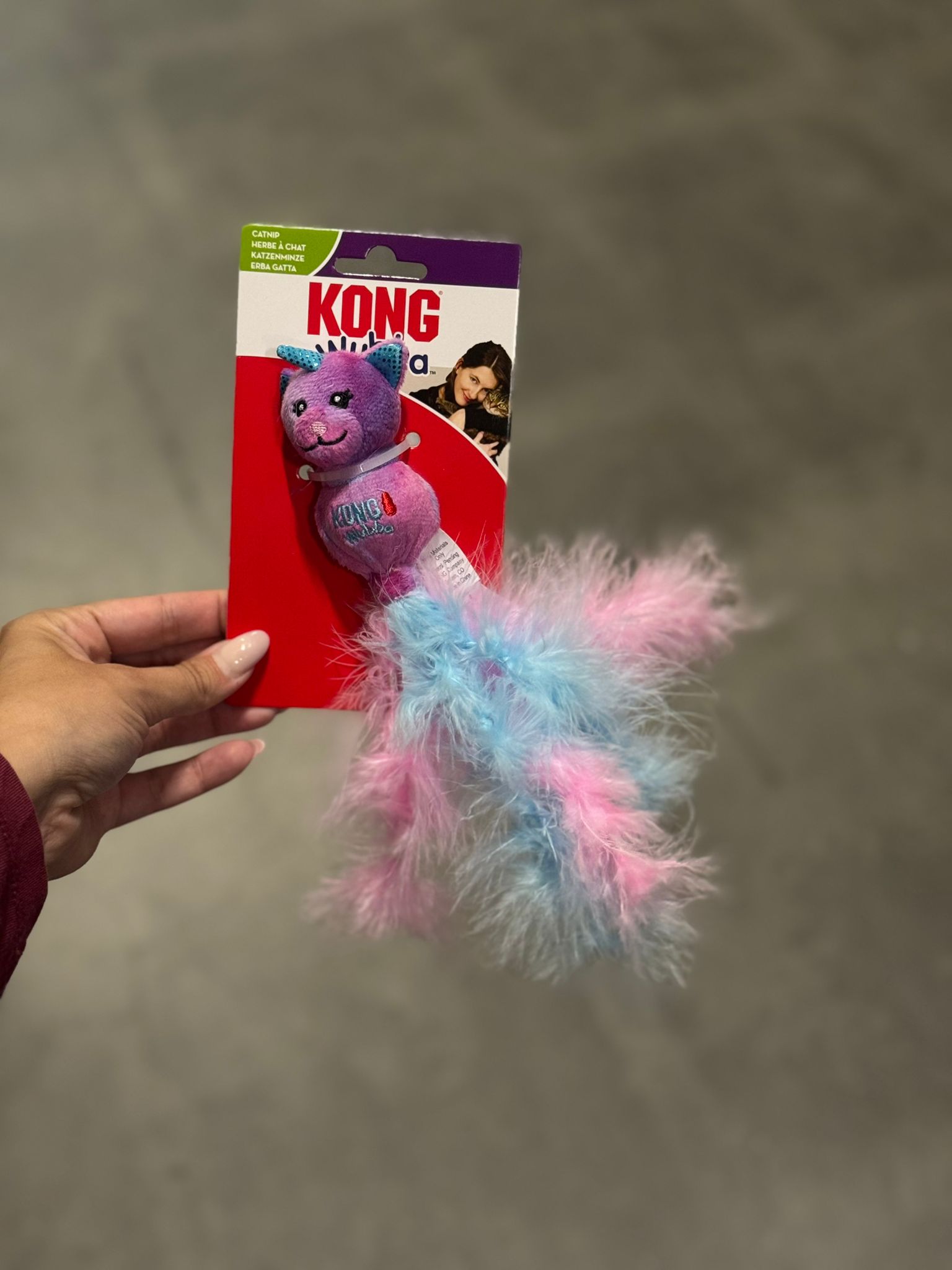 De vierde product foto voor Kong Wubba Caticorn