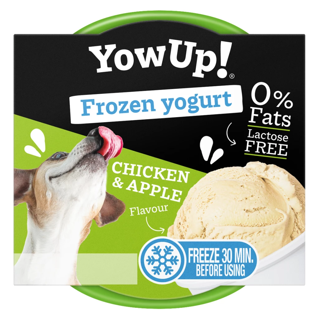 De eerste product foto voor YowUp! Frozen Yoghurt Chicken & Apple