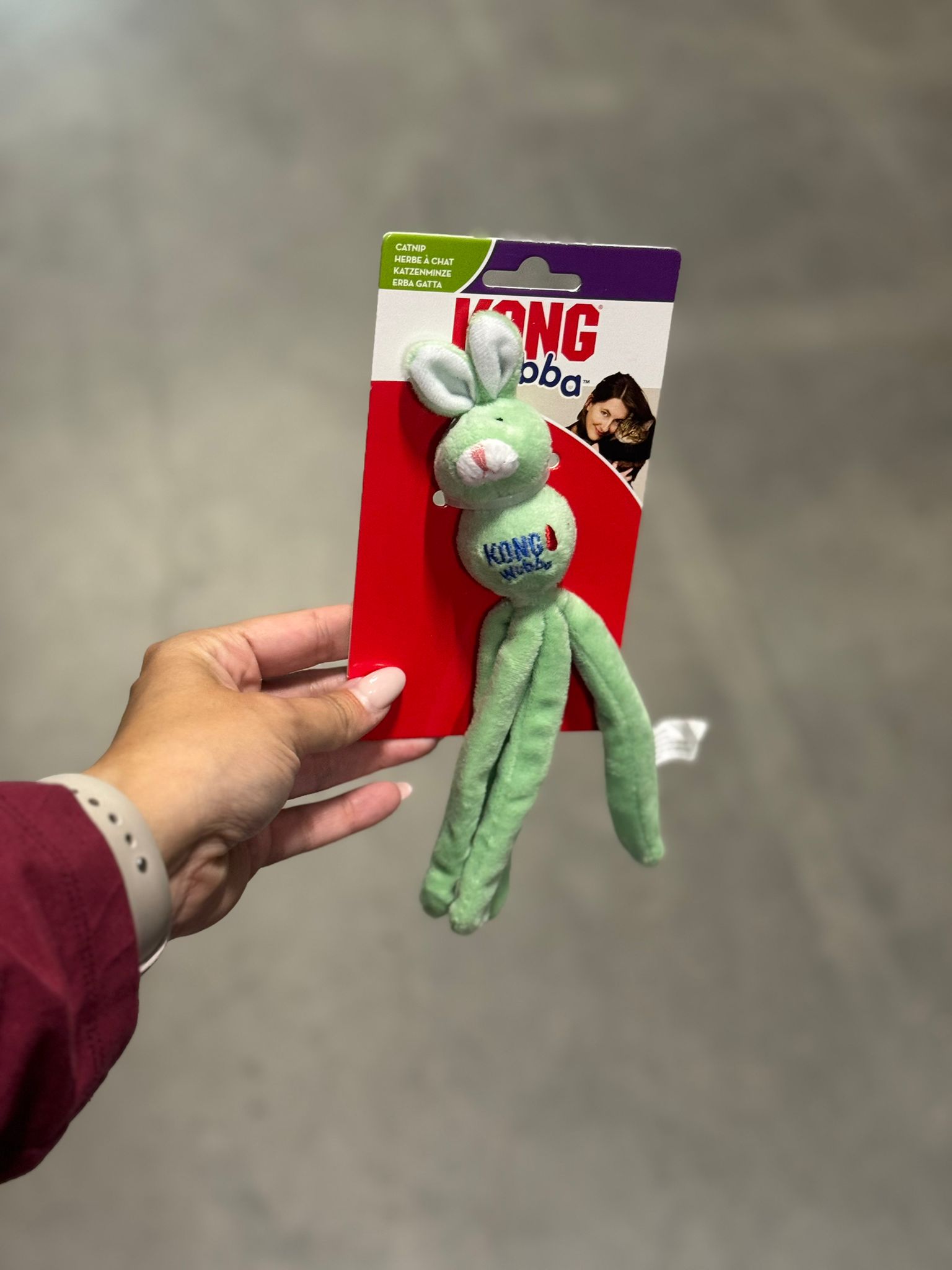 De vierde product foto voor Kong Wubba Kat Konijn