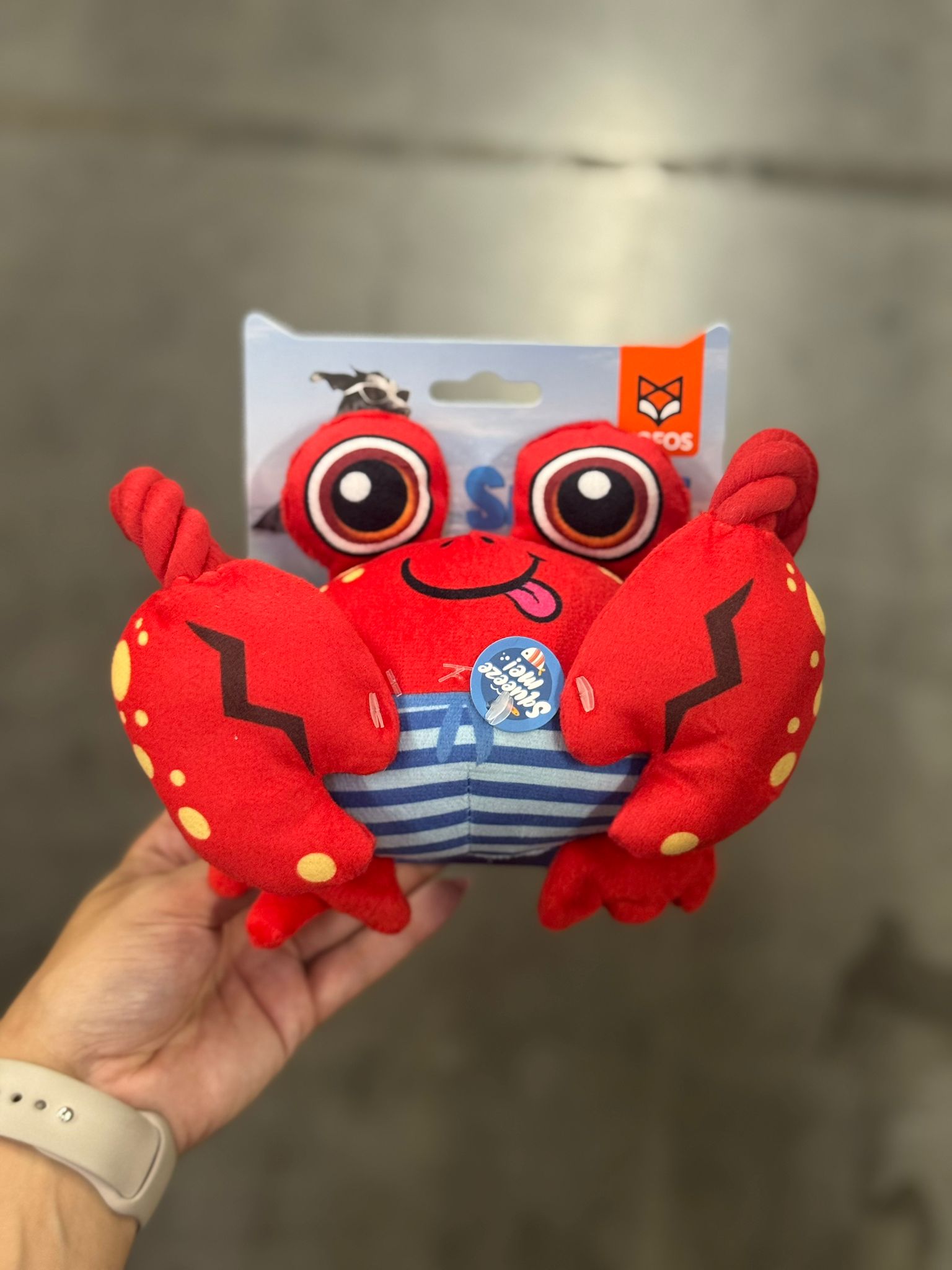 De vierde product foto voor Fofos sealife Krab