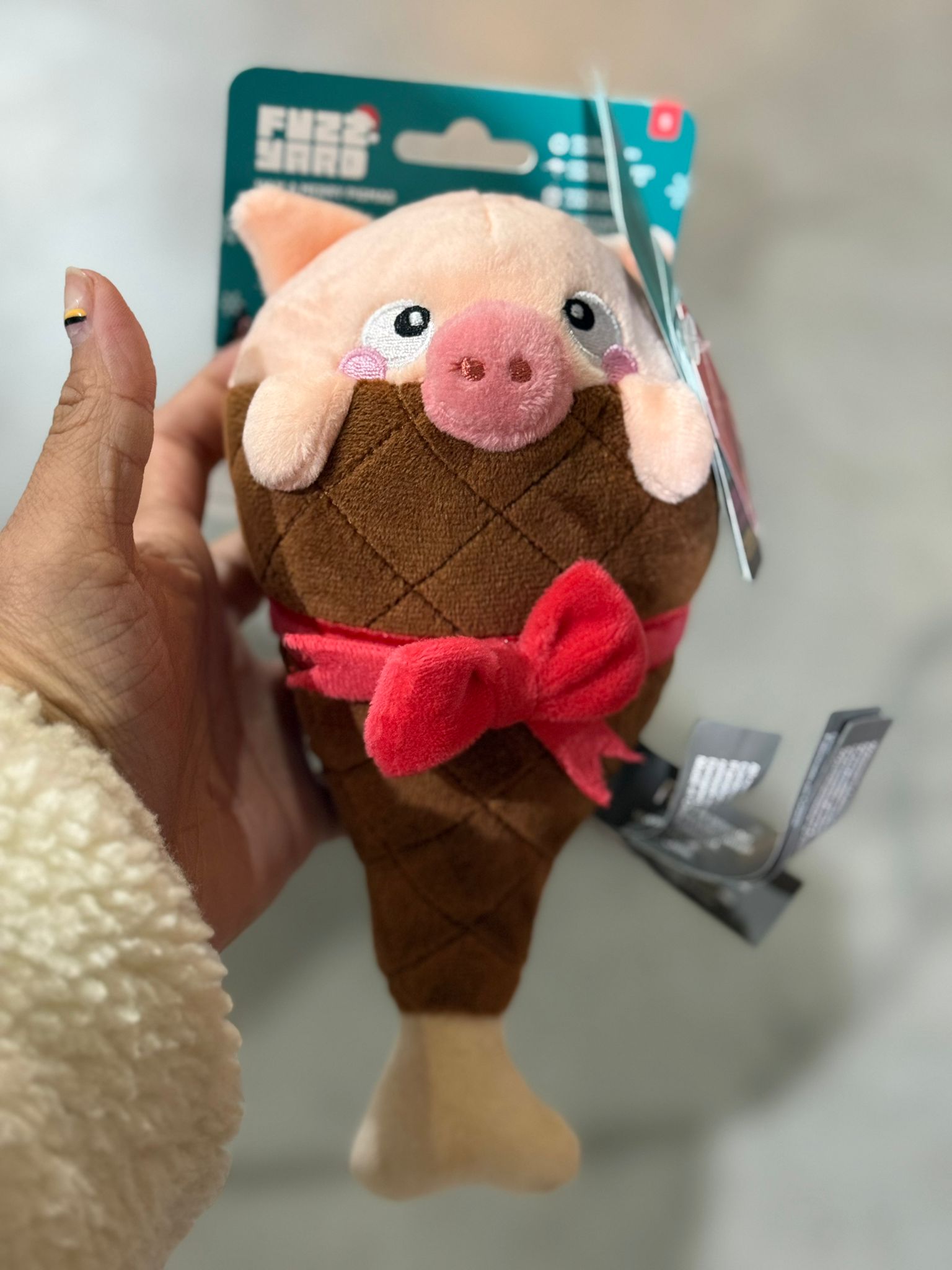 De vierde product foto voor Fuzzyard Ham A Merry Pigmas Bout