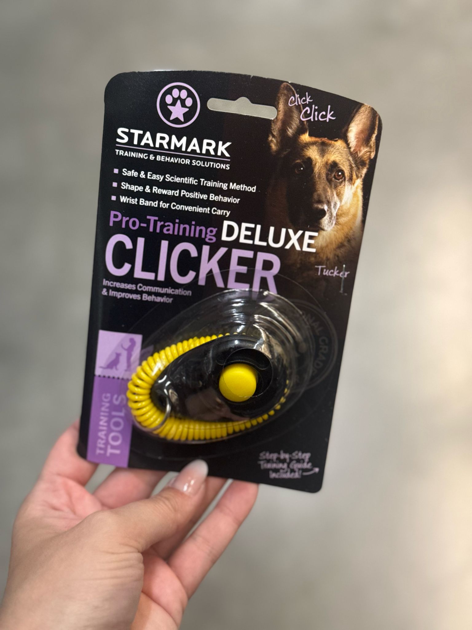 De eerste product foto voor het gerelateerde product Starmark clicker de luxe voor training