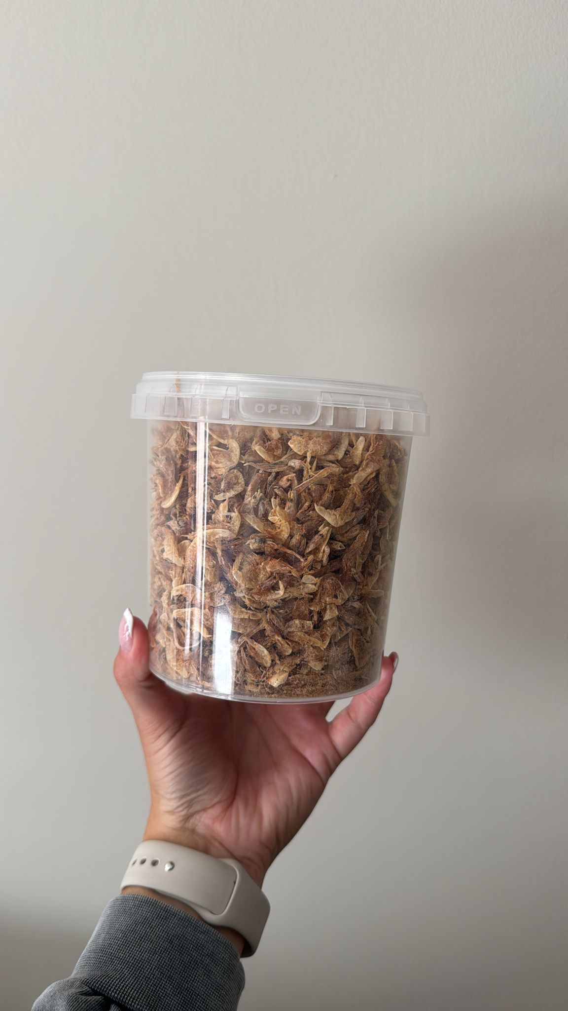 De tweede product foto voor Gedroogde snackgarnalen