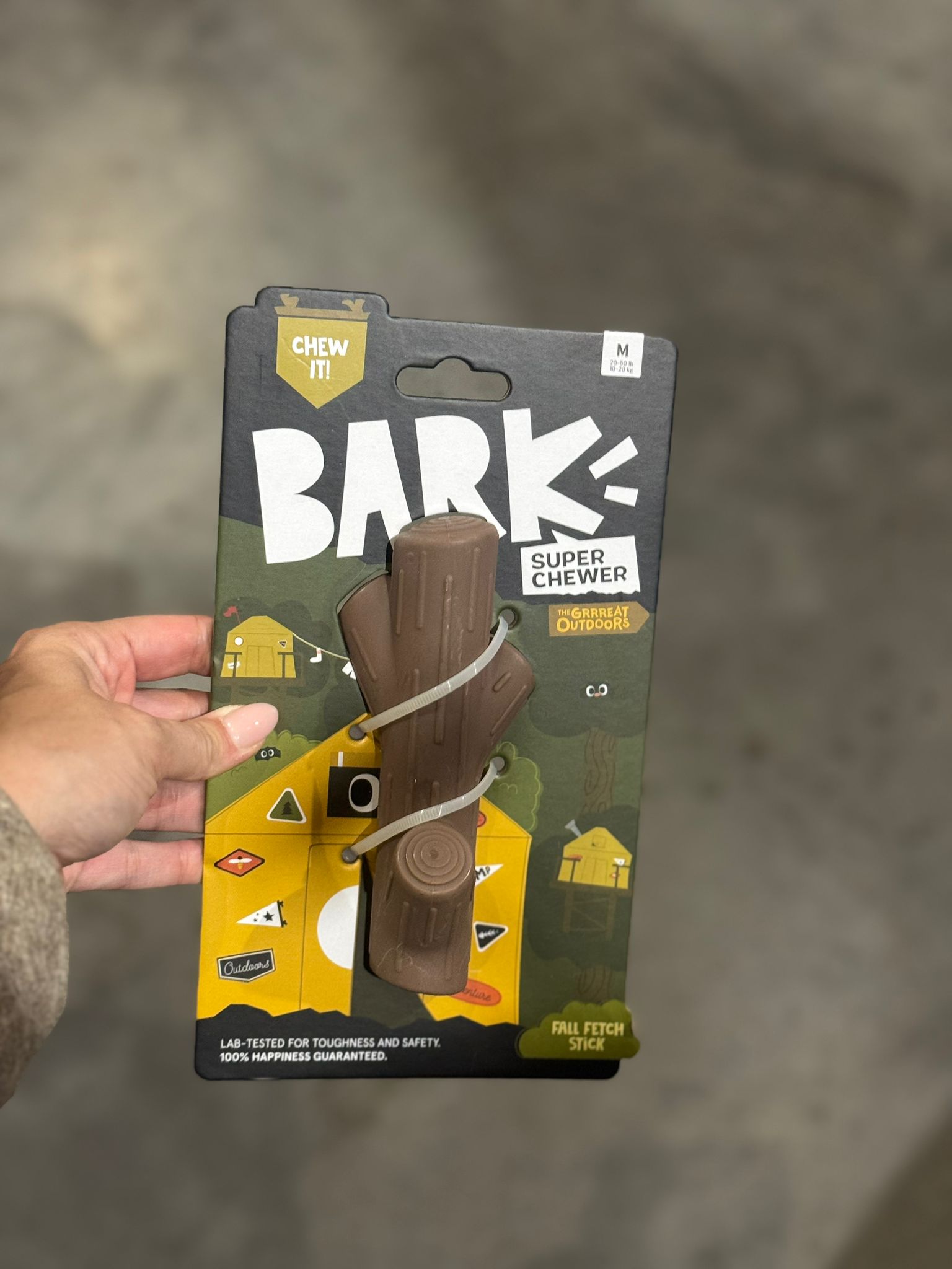 De product foto voor BARK Fall fetch stick bruine tak