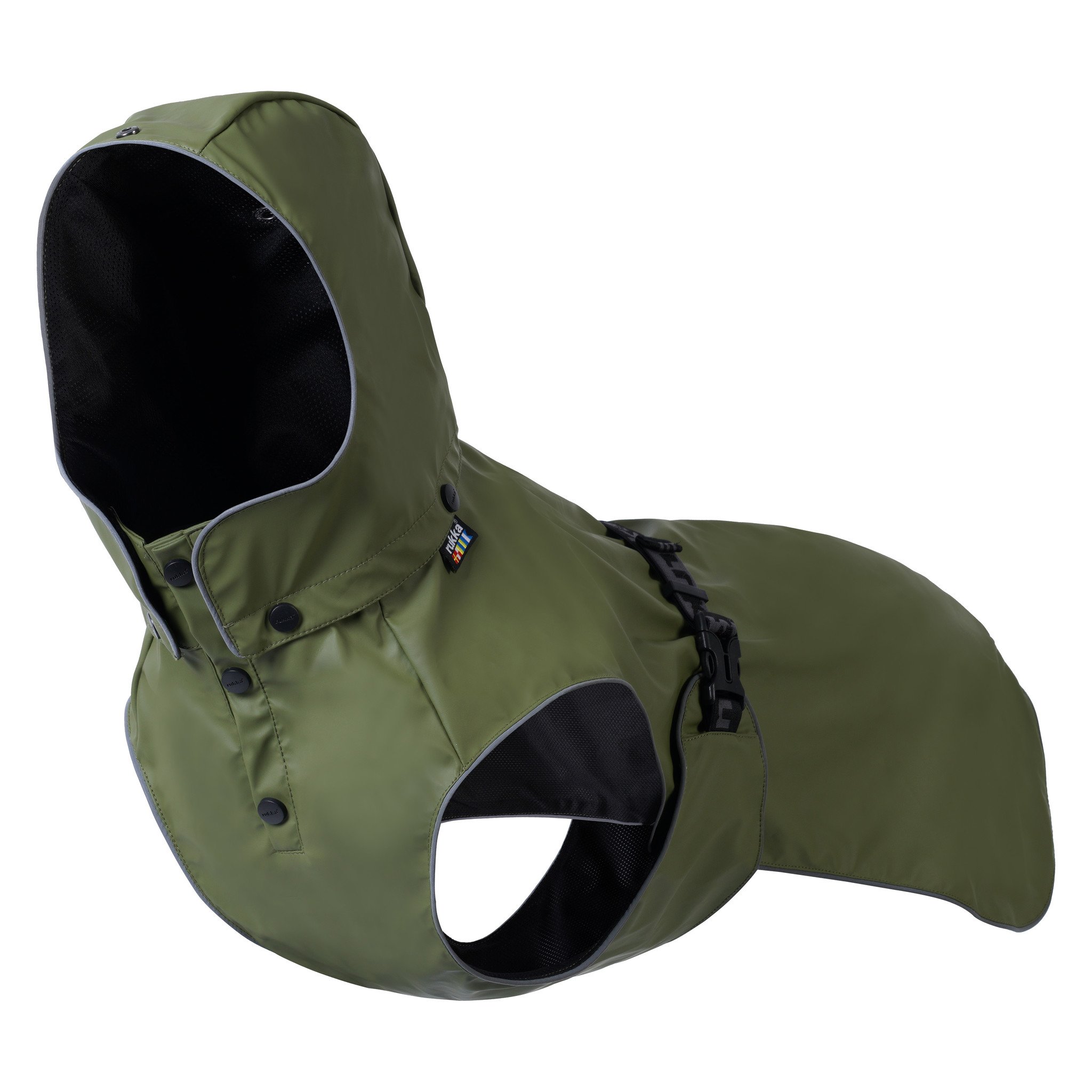 De derde product foto voor Rukka Streamy X Raincoat Olive