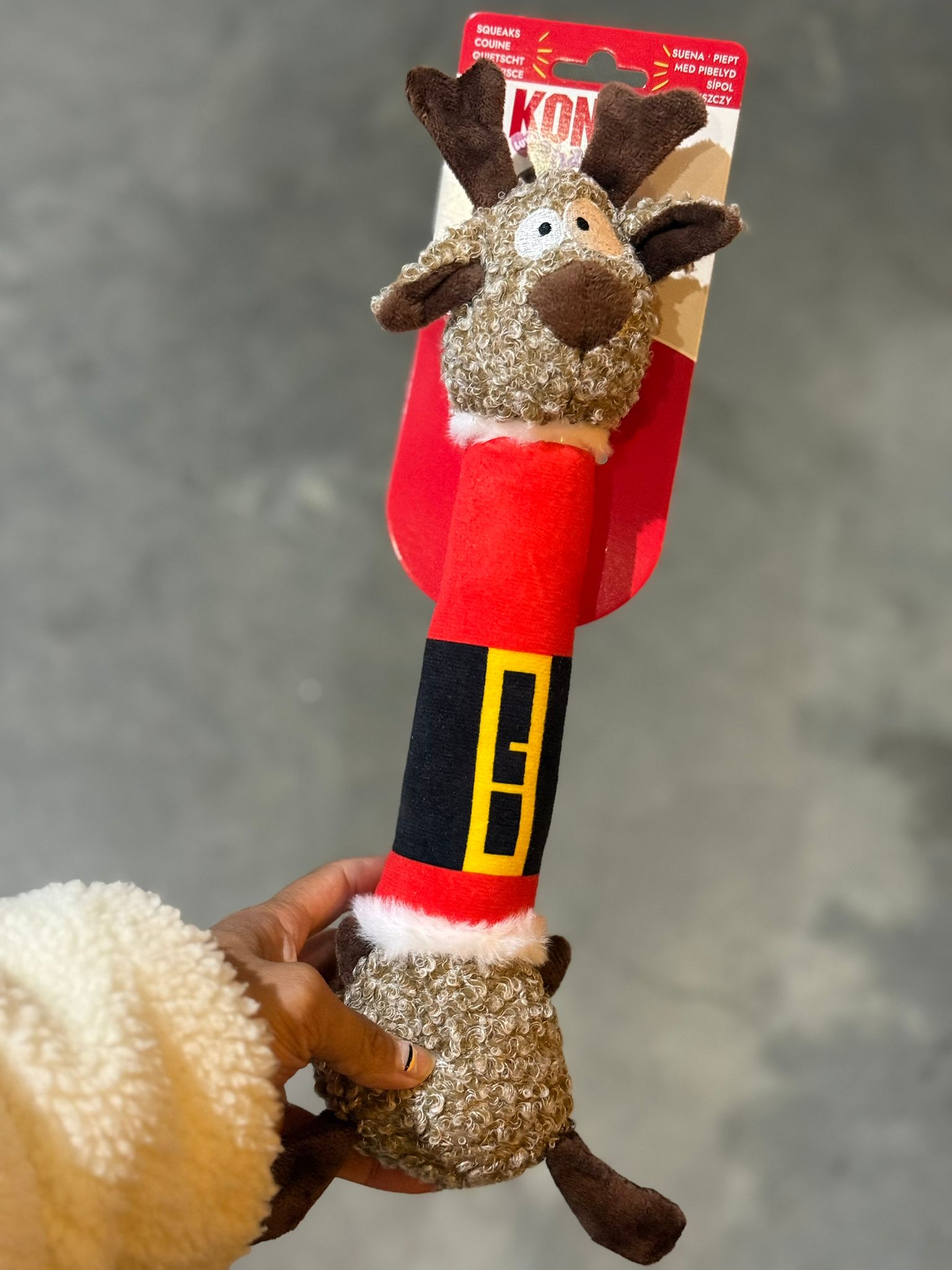 De eerste product foto voor het gerelateerde product KONG Christmas Shakers Luvs Rendier