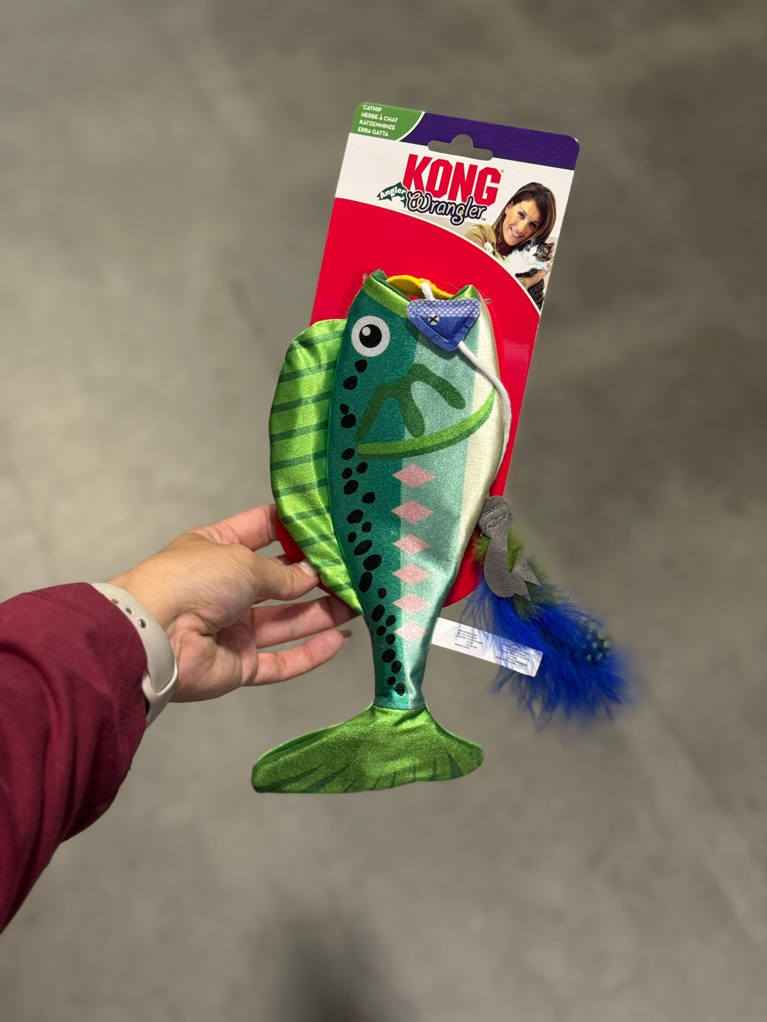 De tweede product foto voor Kong Wrangler Angler Fish