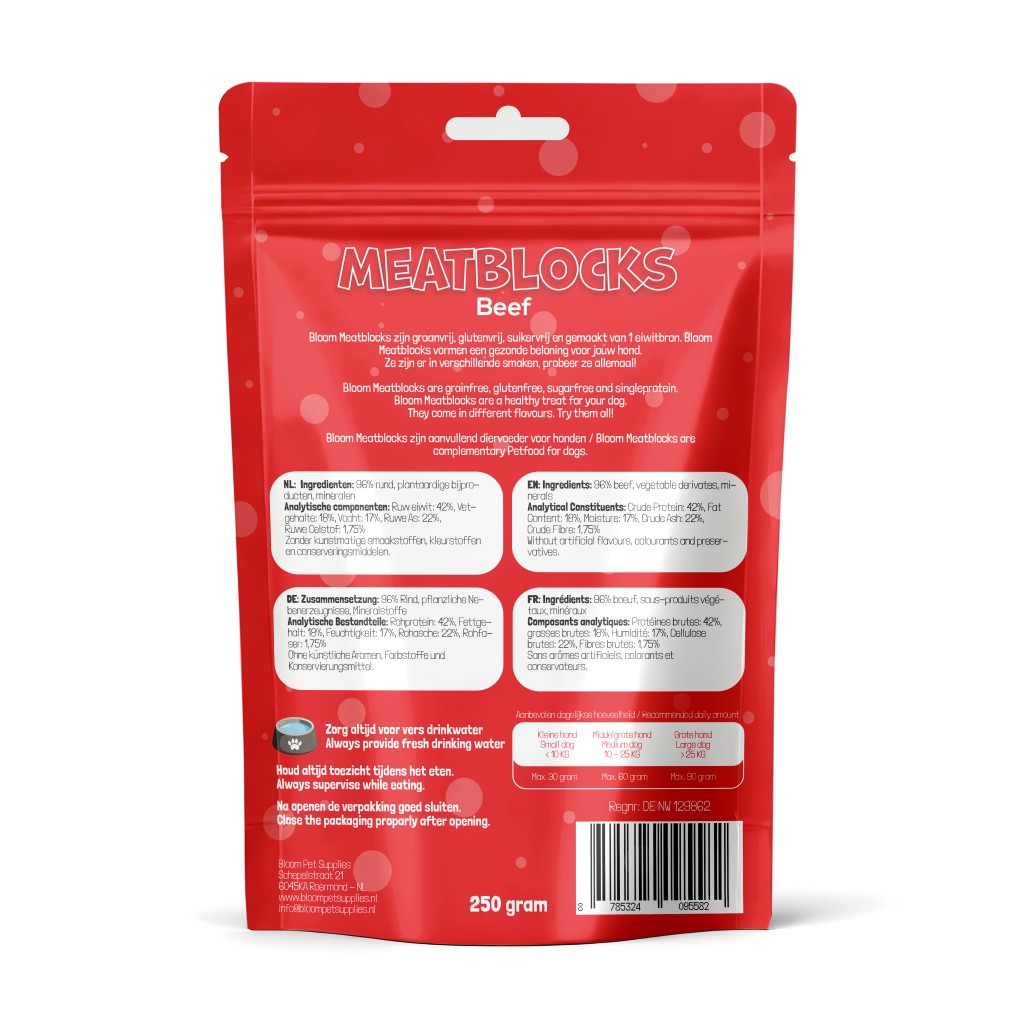 De derde product foto voor Bloom Meatblocks Beef