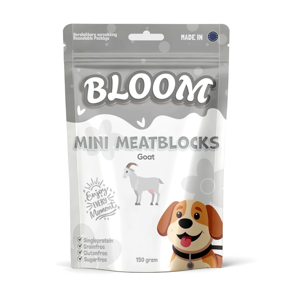 De product foto voor Bloom MINI Meatblocks Goat