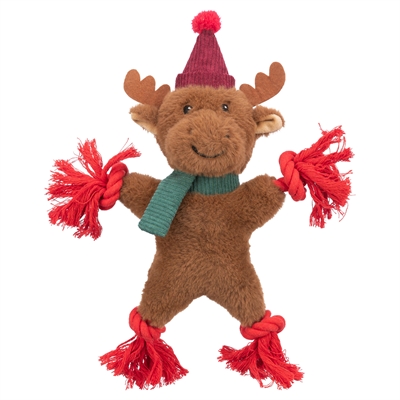 De eerste product foto voor Xmas Rendier pluche+flostouw