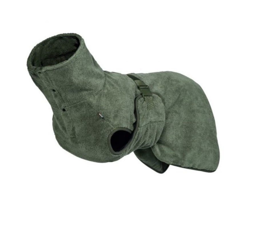 De eerste product foto voor Rukka Badjas groen 