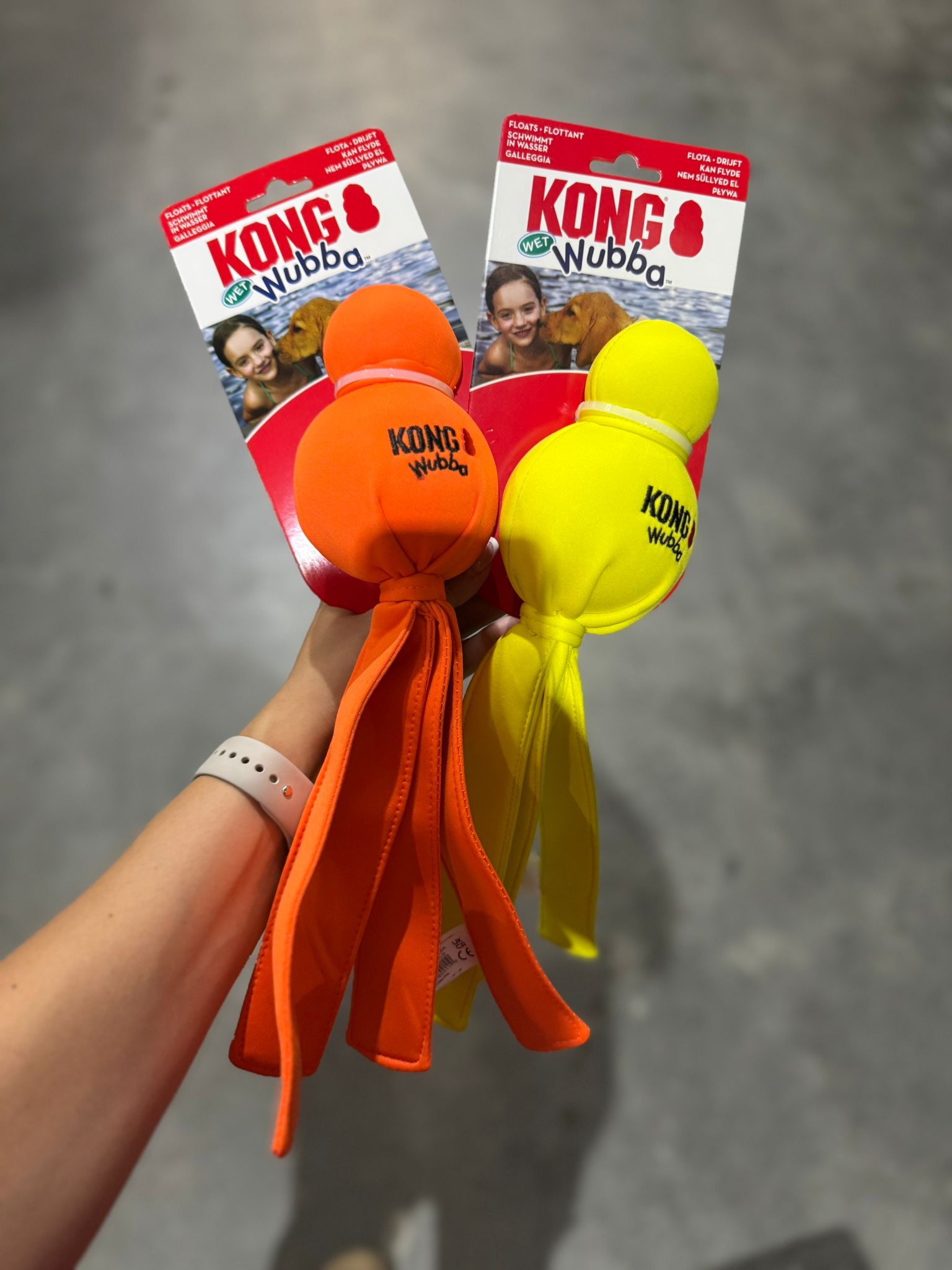 De product foto voor Kong Water Wubba