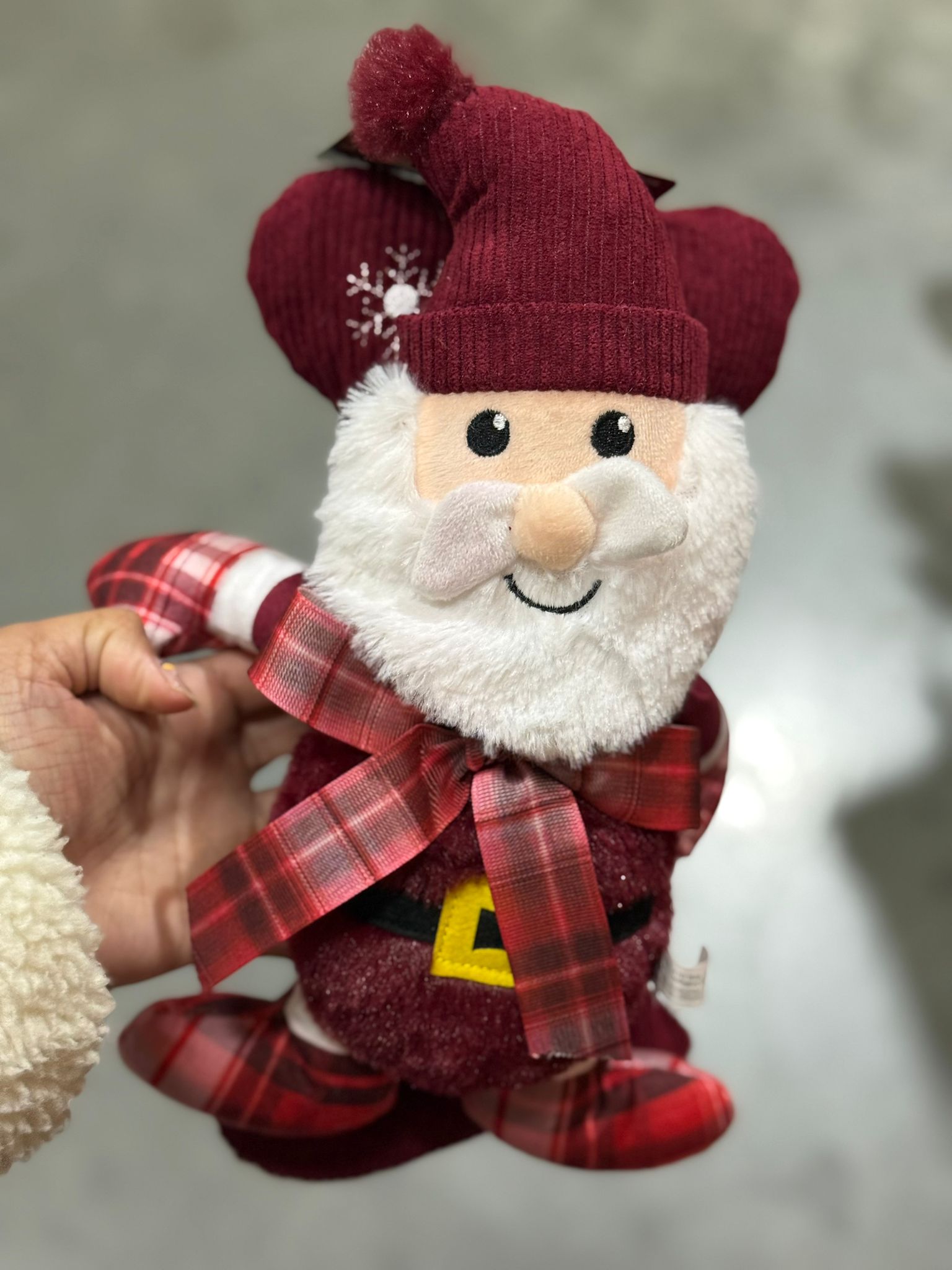 De eerste product foto voor Christmas Giftset Bot Met Kerstman Pluche