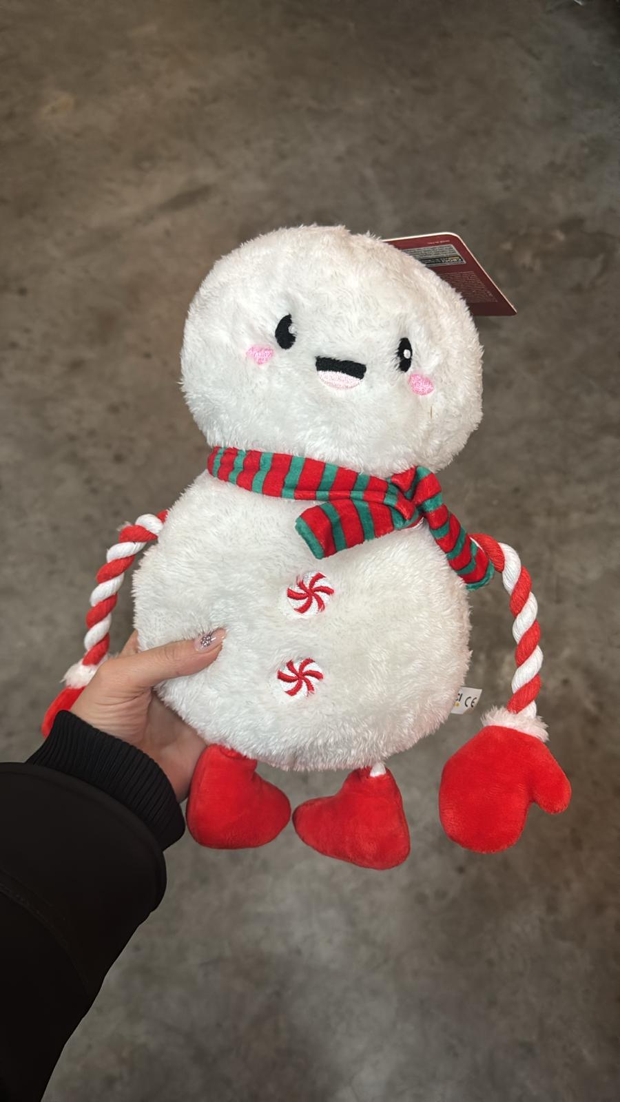 De tweede product foto voor Xmas Sneeuwpop Eco Gerecycled