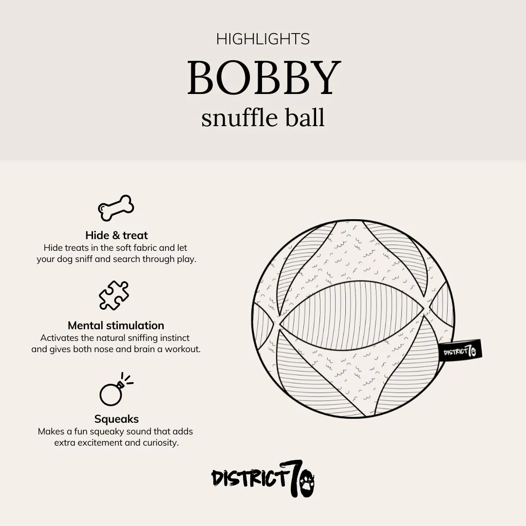 De derde product foto voor District 70 Snuffelbal Bobby
