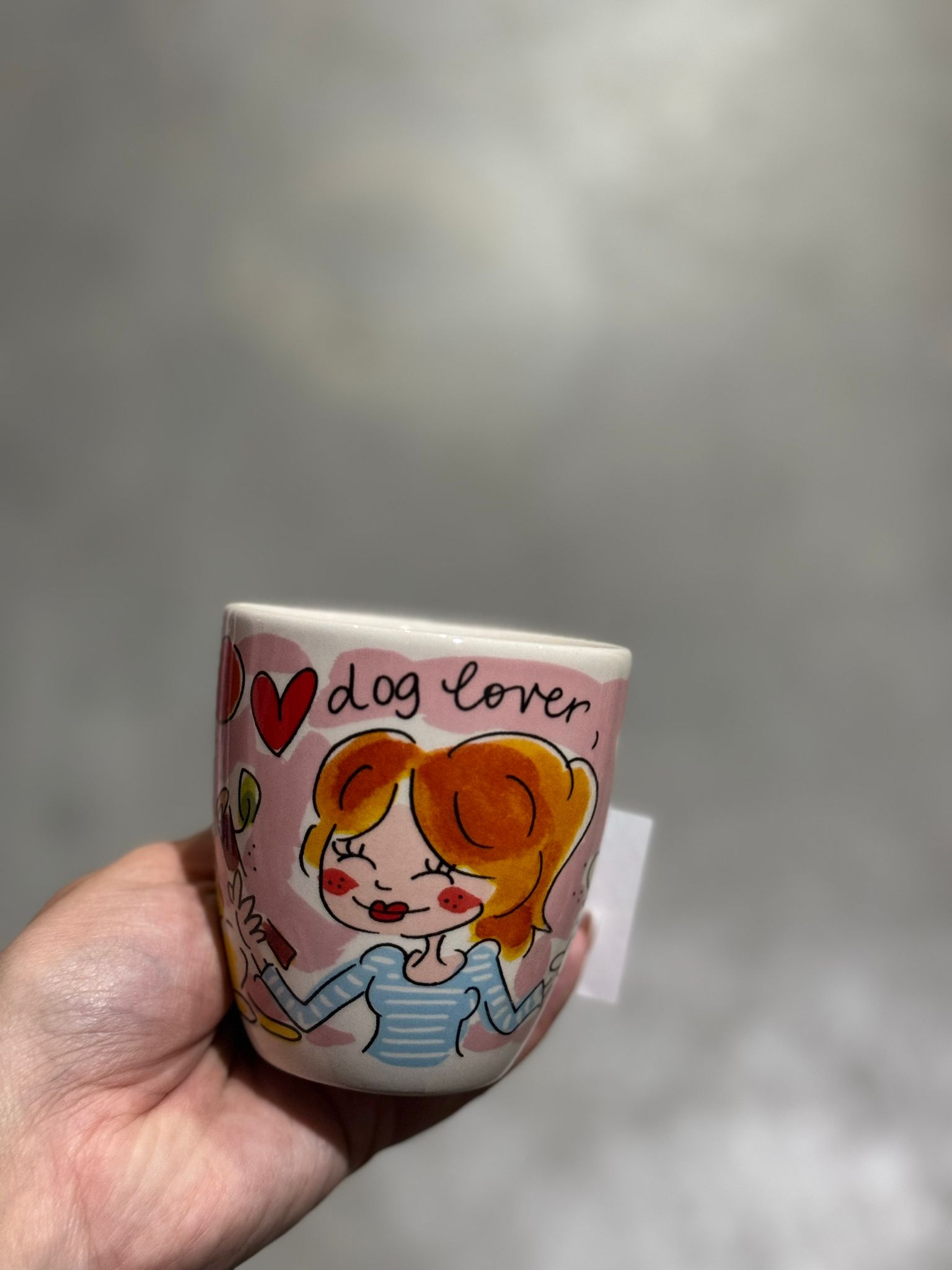 De tweede product foto voor Blond amsterdam kopje dog lover