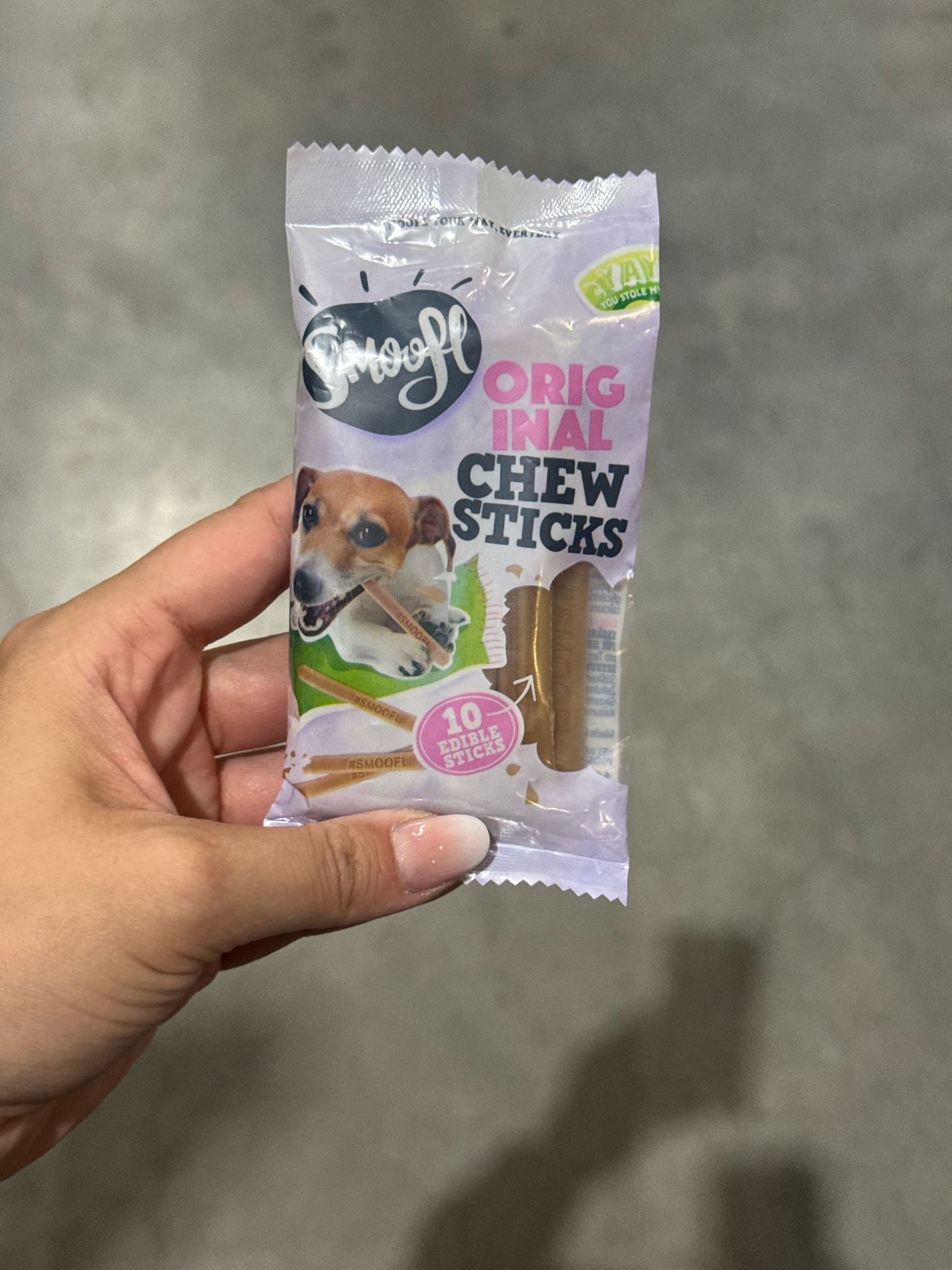 De tweede product foto voor Smoofl Eetbare Ijsstokjes