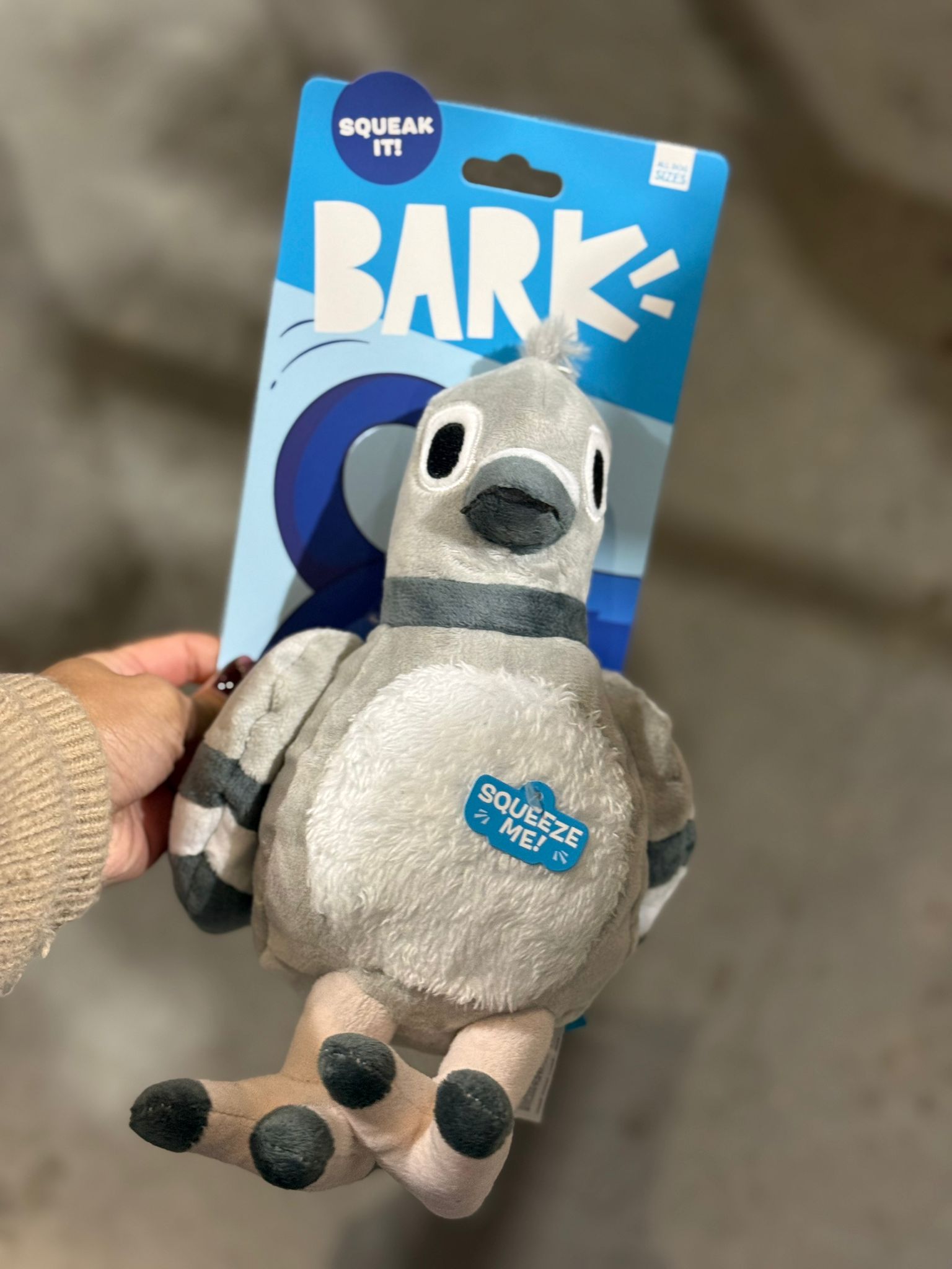 De product foto voor BARK Flappin' Flossie duif