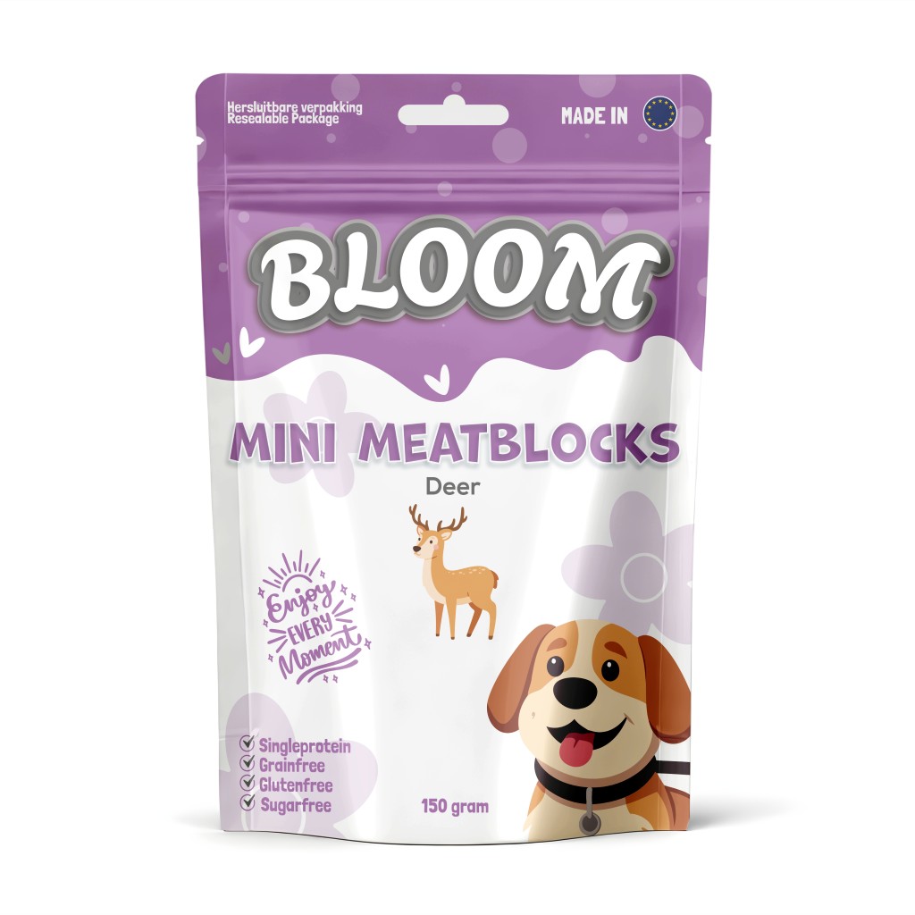 De product foto voor Bloom MINI Meatblocks Deer