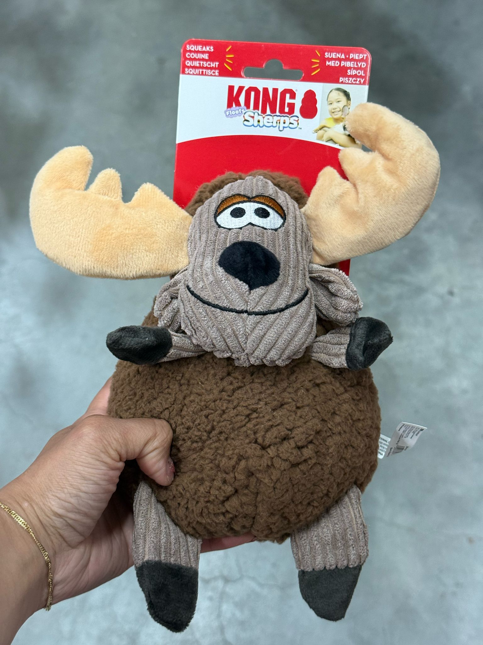 De product foto voor Kong Sherps Floofs Moose