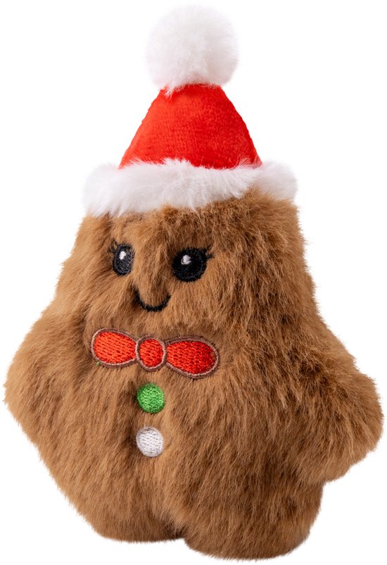 De derde product foto voor KONG Holiday Snuzzles Mini Gemberkoekman