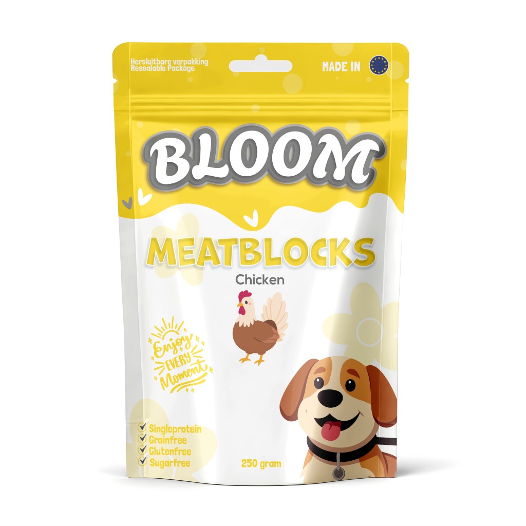 De product foto voor Bloom Meatblocks Chicken