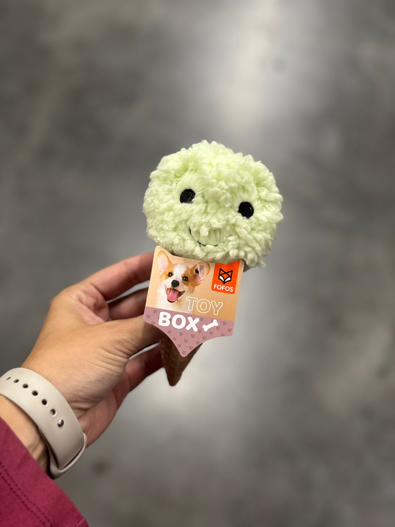 De vierde product foto voor Fofos Puppy IJsje Pluche
