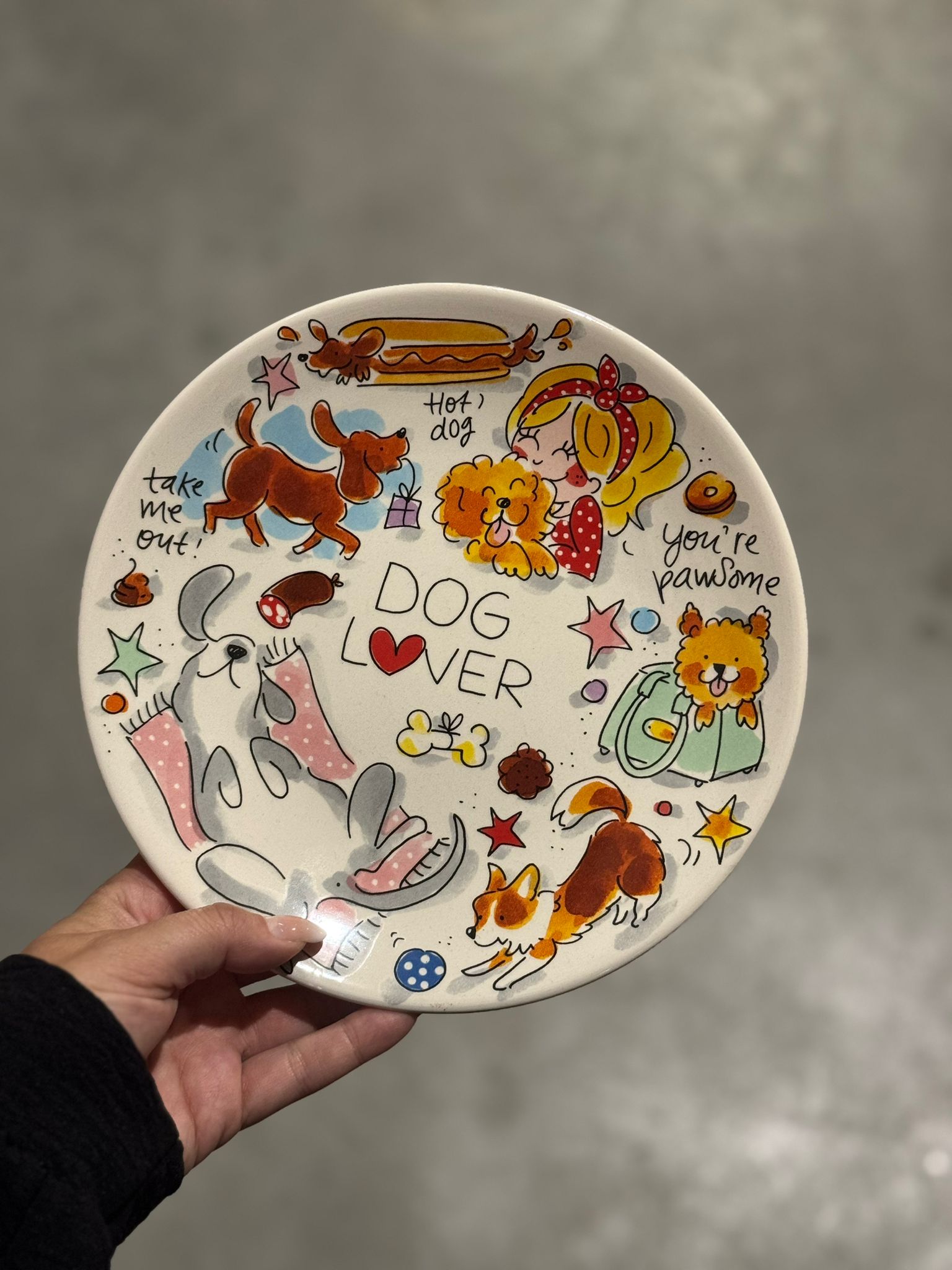 De derde product foto voor Blond amsterdam bord dog lover