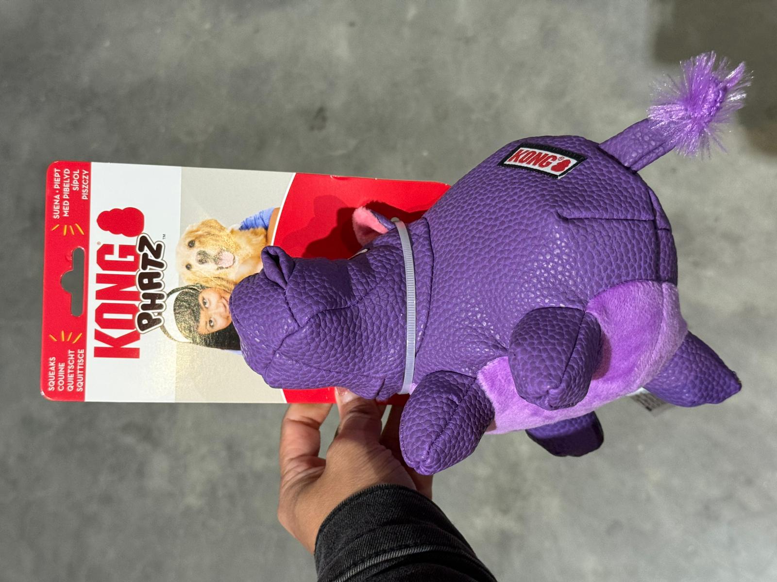 De product foto voor Kong Phatz Hippo Nijlpaard Paars