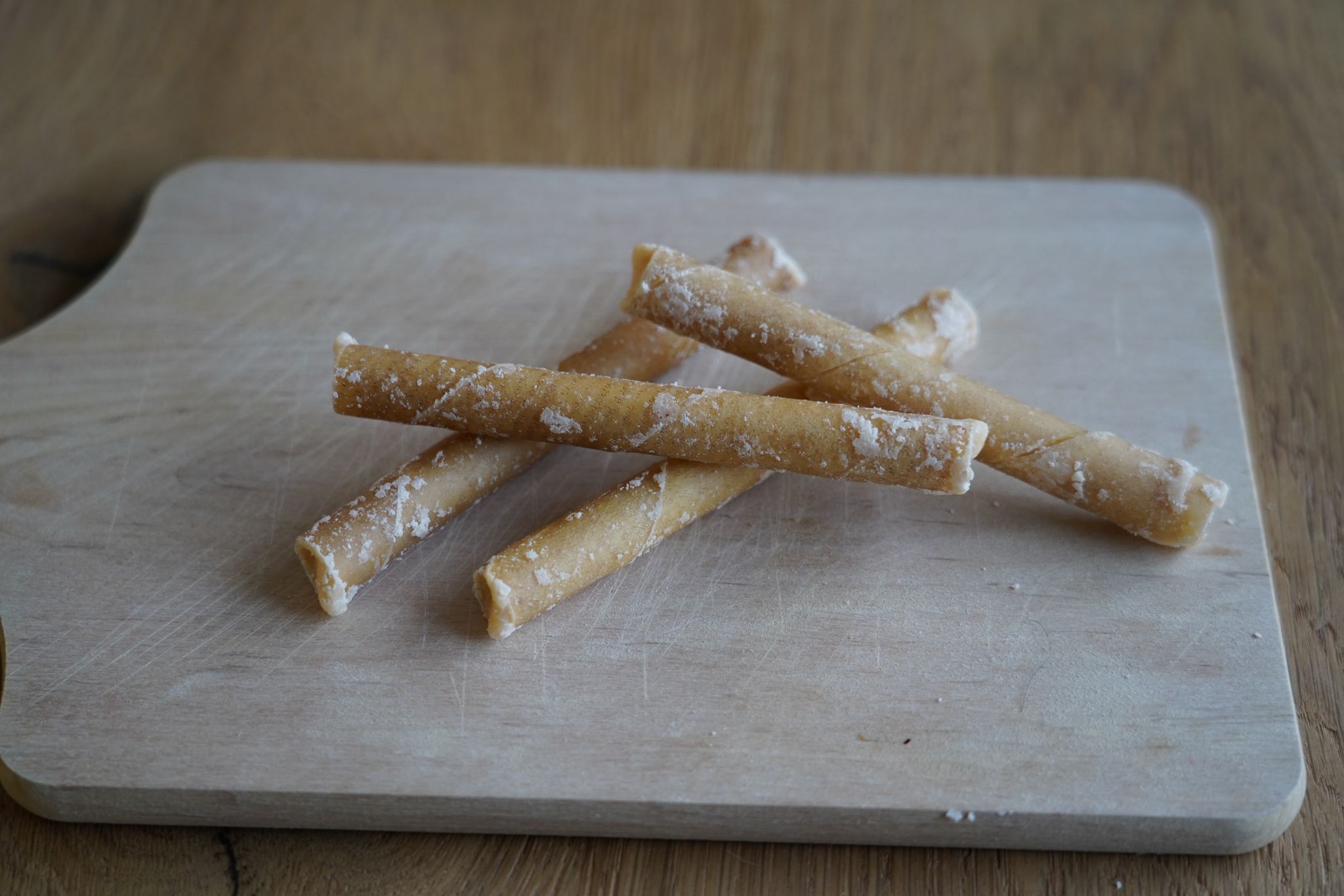 De tweede product foto voor Kauwstaafje gevuld met zalm