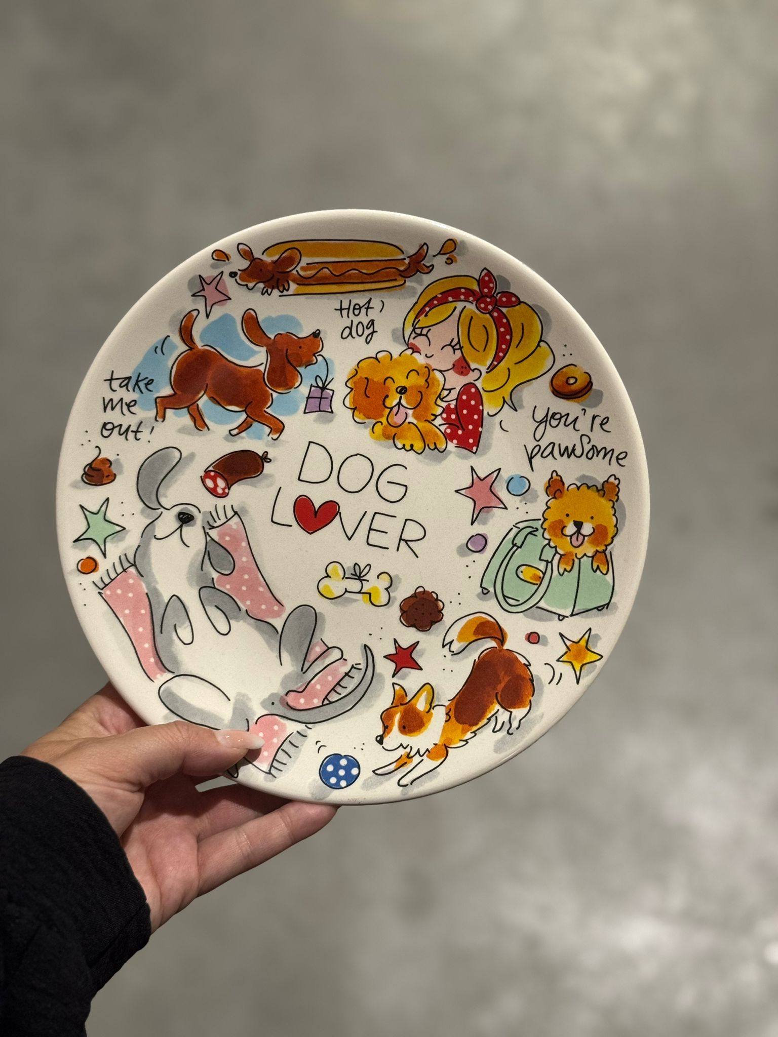De tweede product foto voor Blond amsterdam bord dog lover
